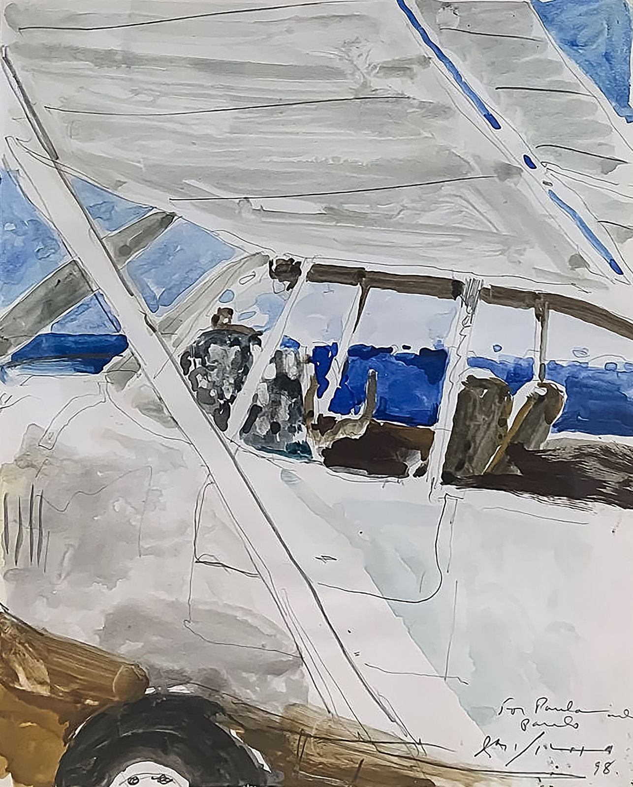 Julio Larraz, Senza Titolo / Untitled, 1998