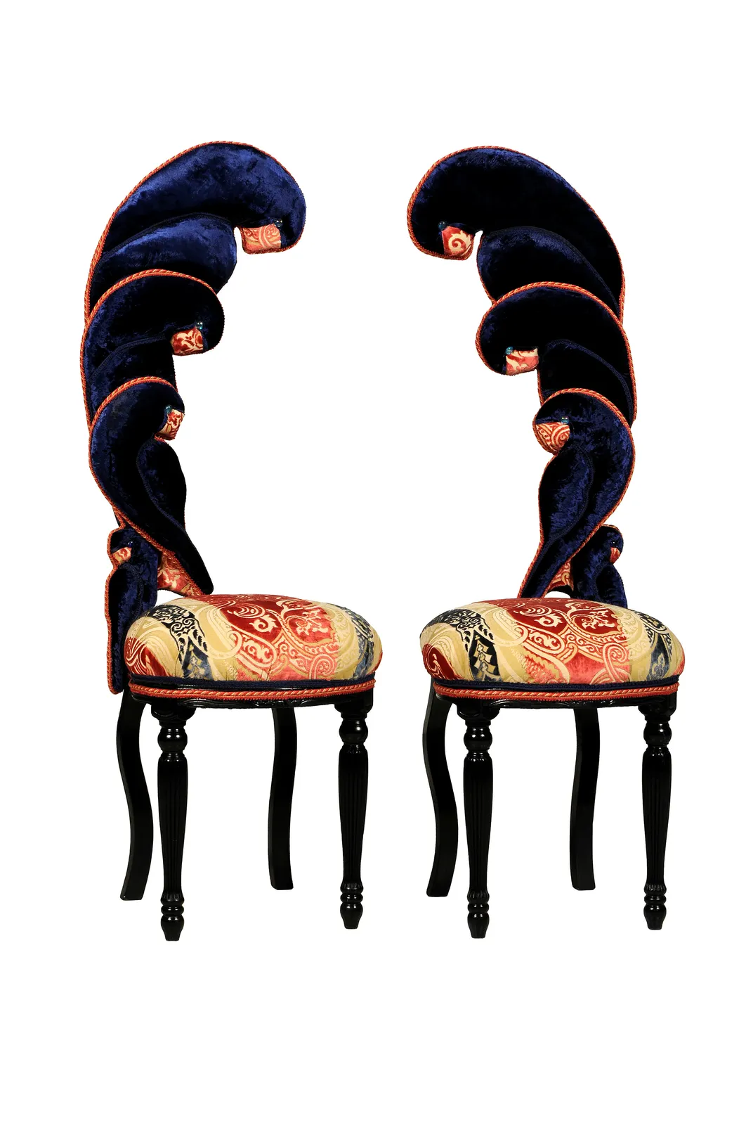 Carla Tolomeo, Blue Parrots Family Twins, 2019