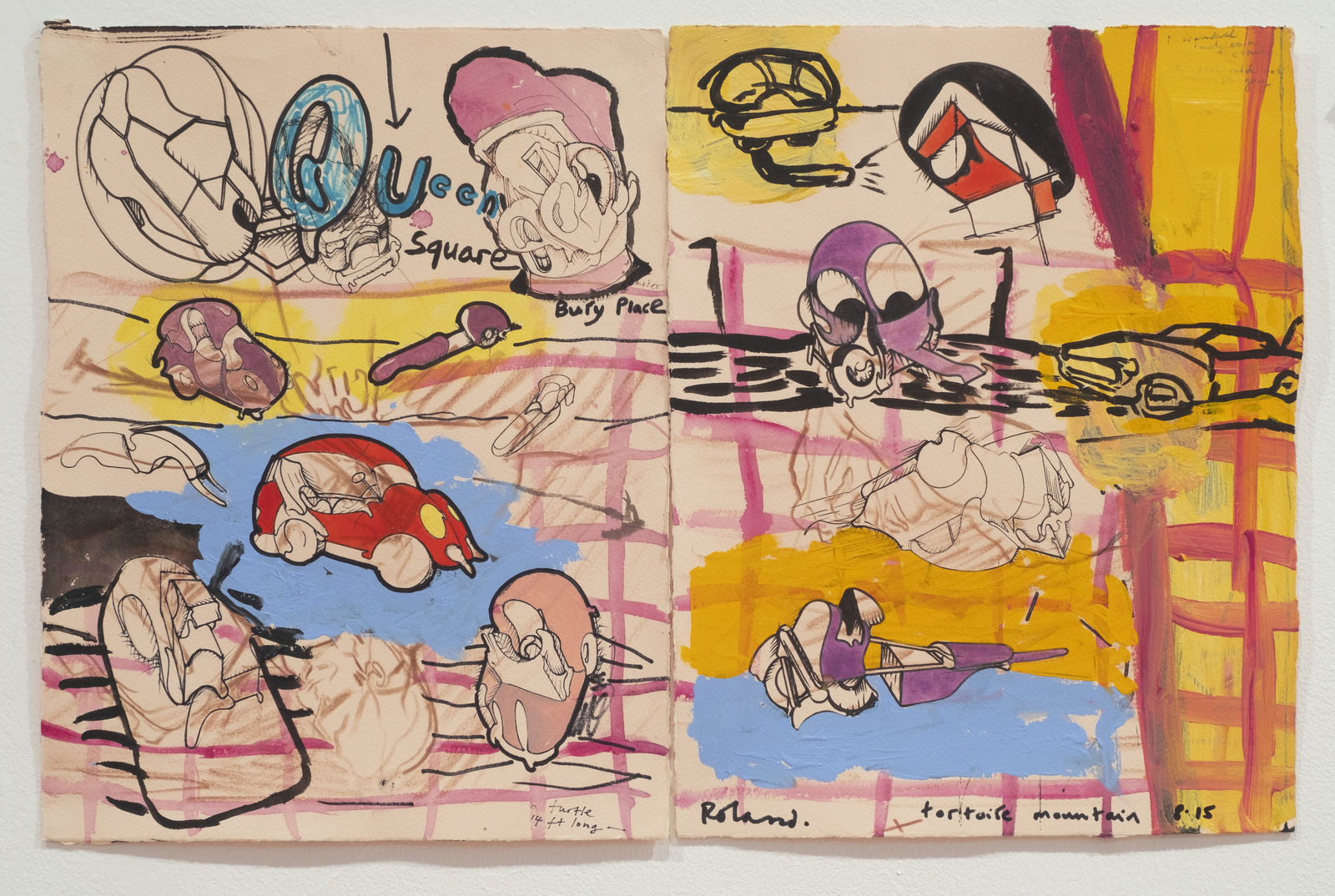 Simon English, Queen Square, 2018