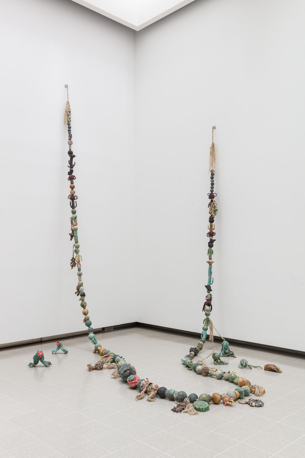 Serena Korda, And She Cried Me a River. Installation view, 'Strange Clay', Hayward Gallery, 2022