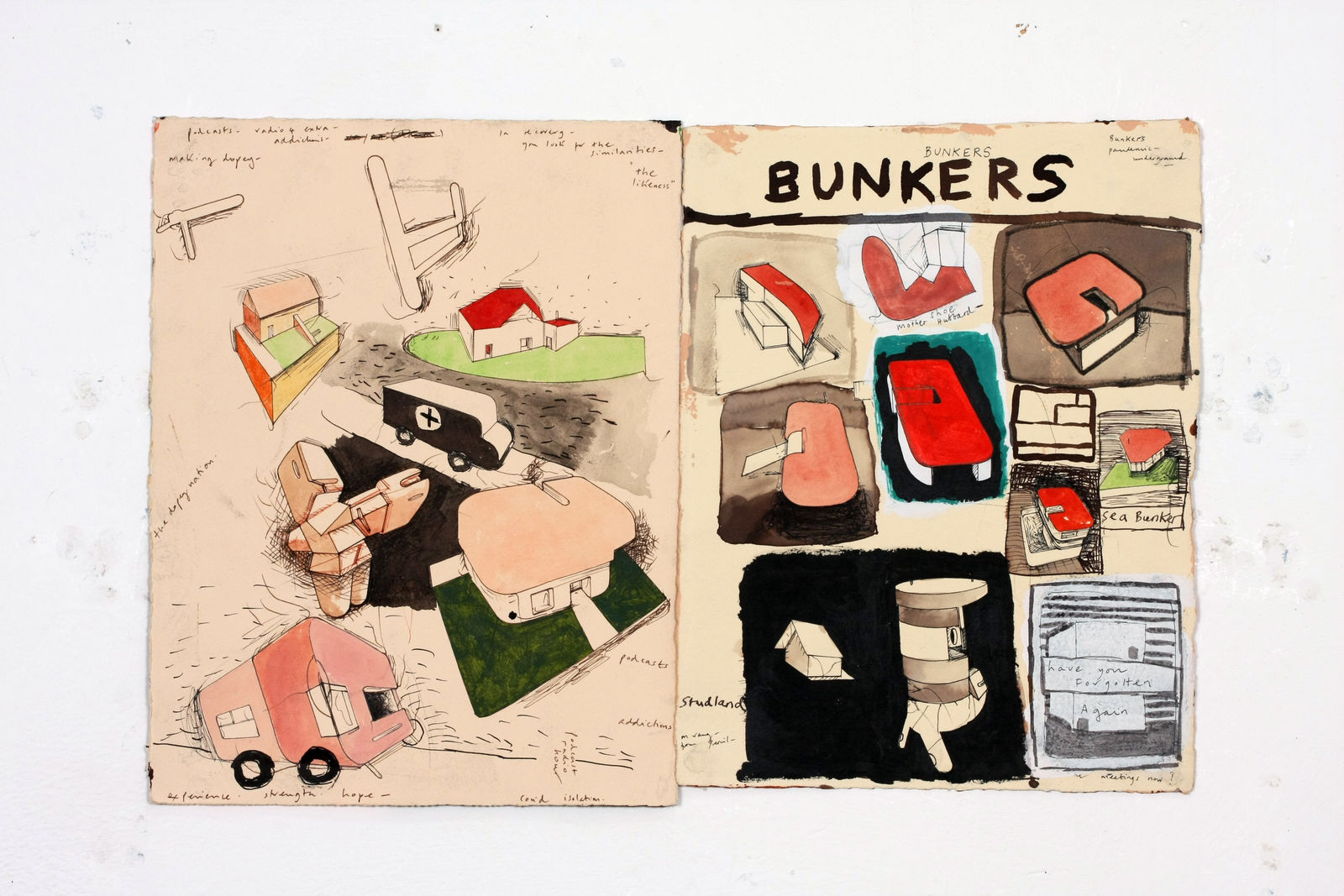 Simon English, Bunkers, 2020