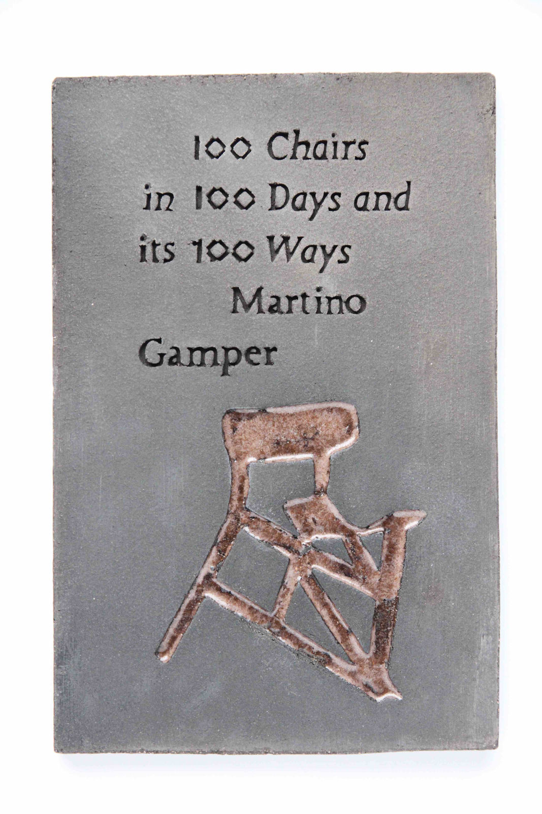 William Cobbing, 100 Chairs in 100 Days and its 100 Ways (3), 2017