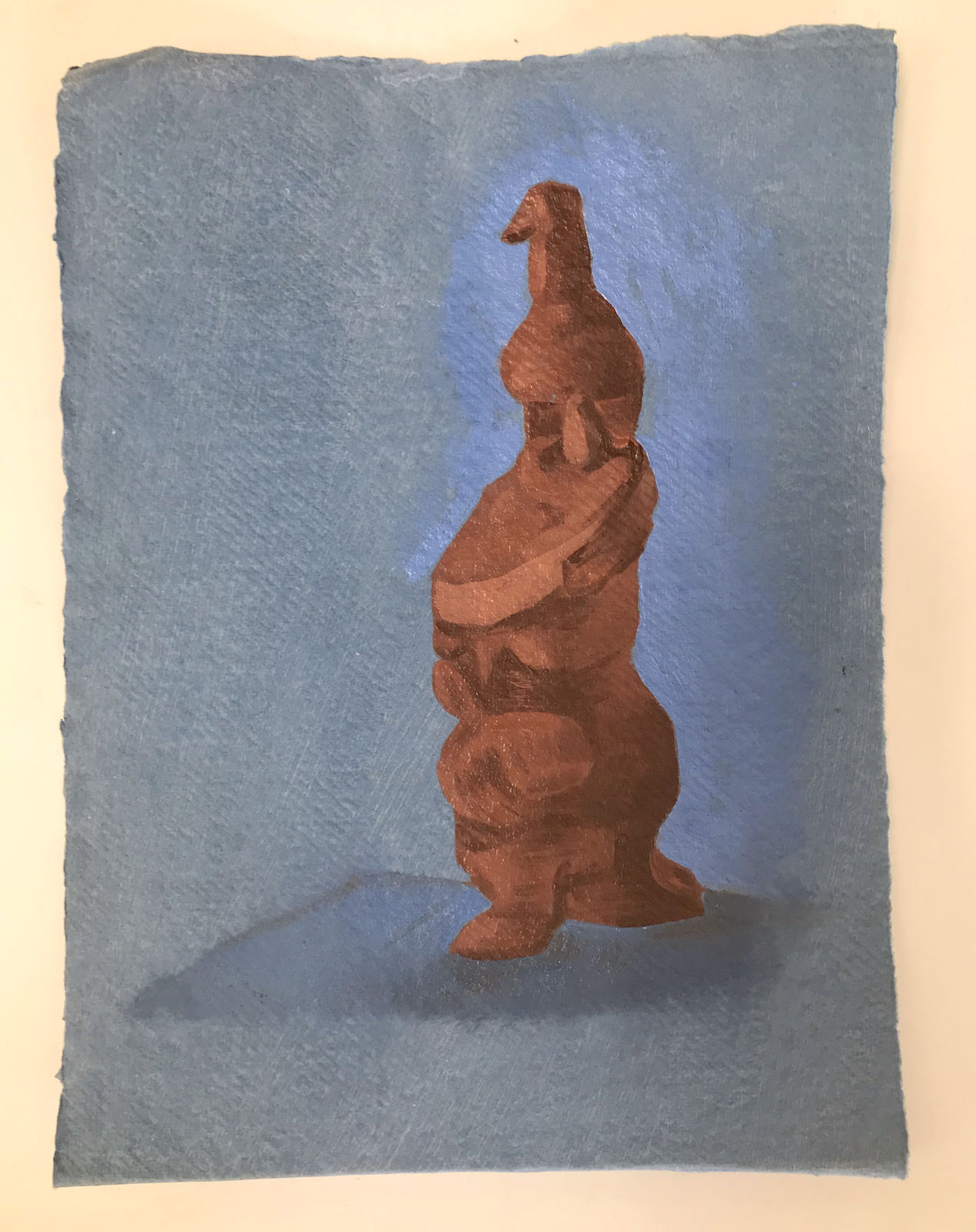 Catherine Story, Olympia's Totem (study), 2019