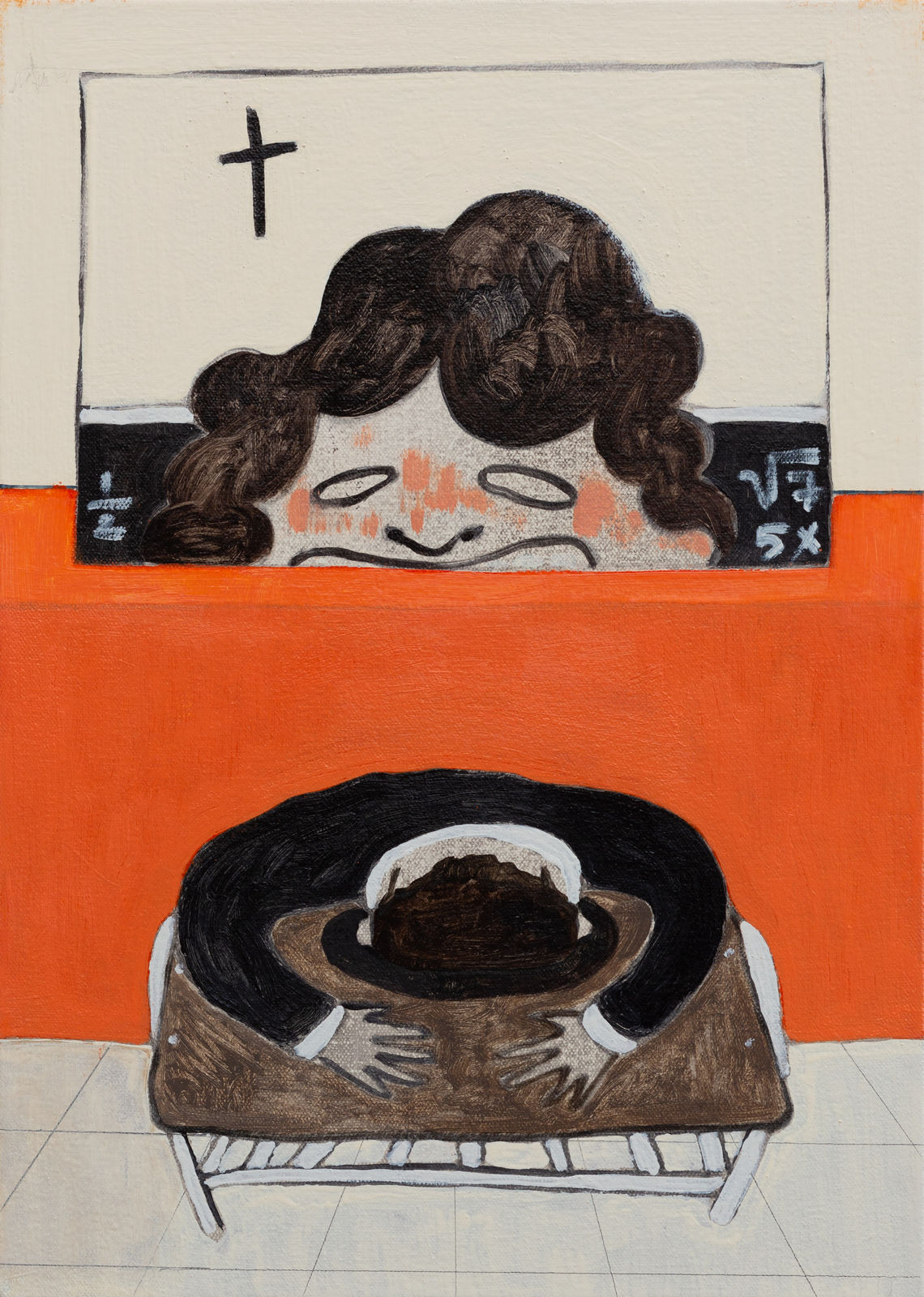 Francisco Rodriguez, At school III, 2020