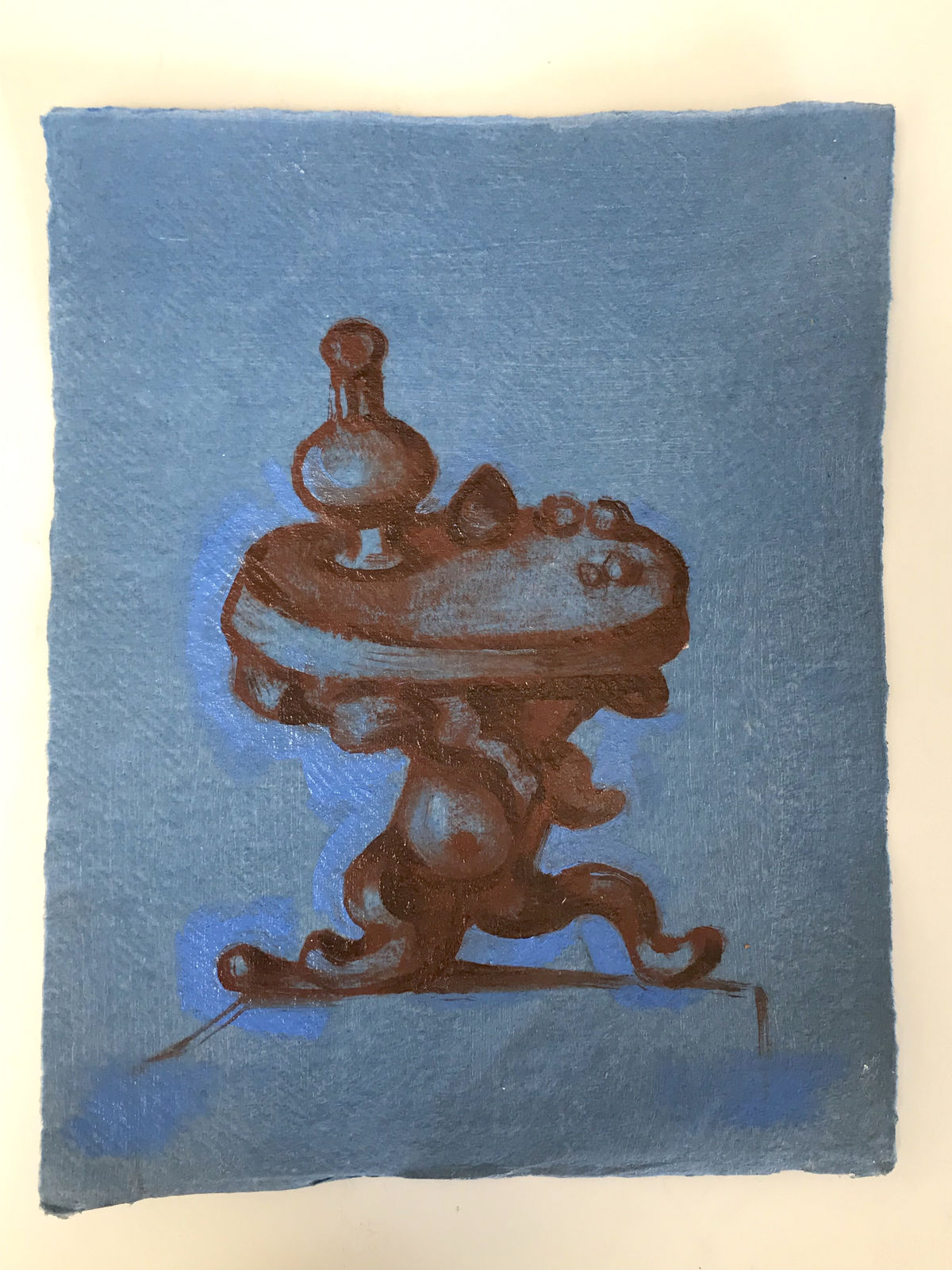 Catherine Story, Olympia's Table (study), 2019