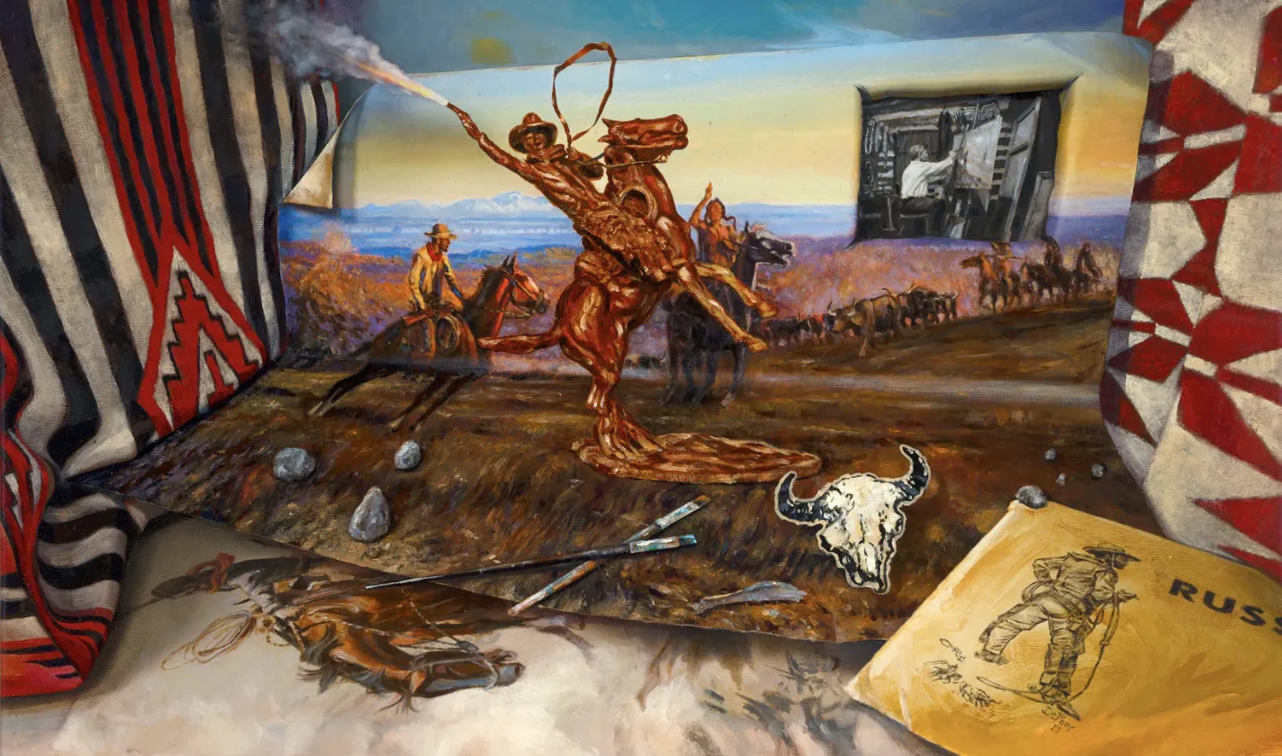 Kyril Bruce DeFoor, C M Russell Tribute in 3D