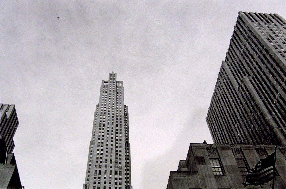 Burt Covit, Man and Jet, New York City, 1991