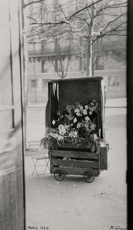 Robert Frank, Paris (Flowers), 1949