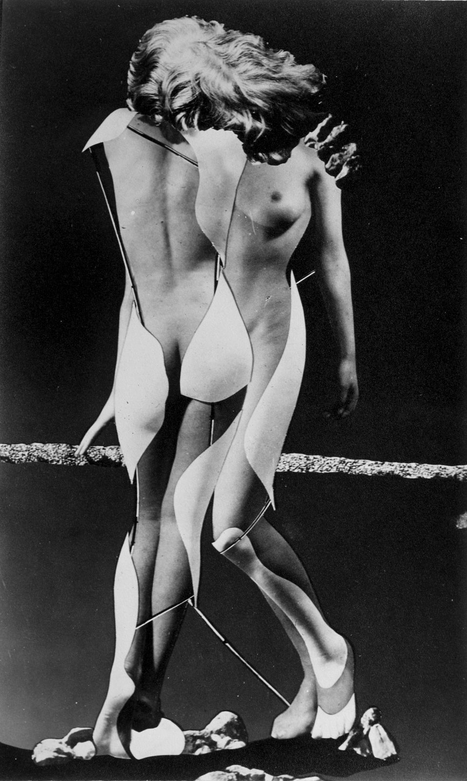 Raoul Ubac, Collage, Cliché Disponible, 1939