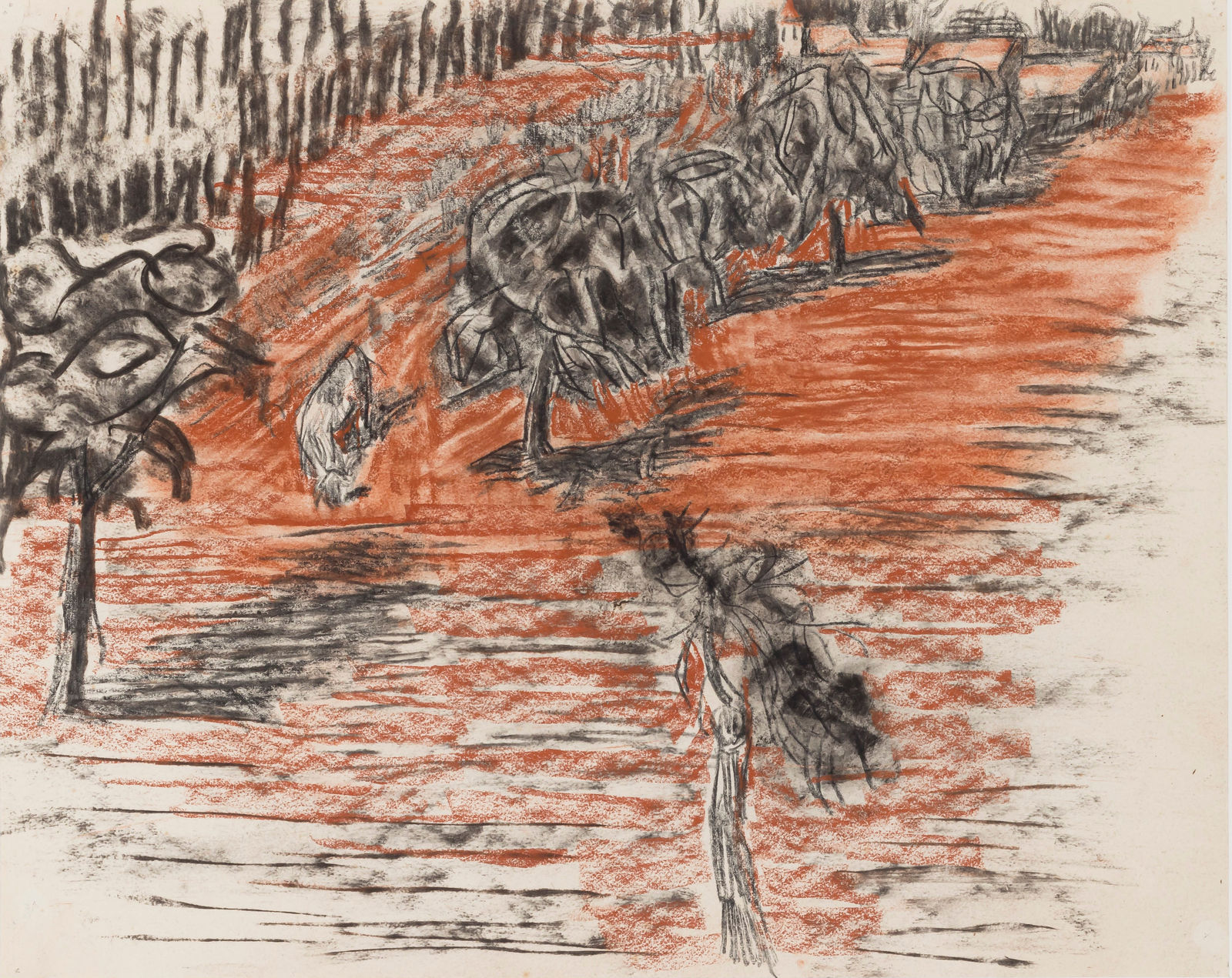 Jean Paul Riopelle, Sans titre, 1974