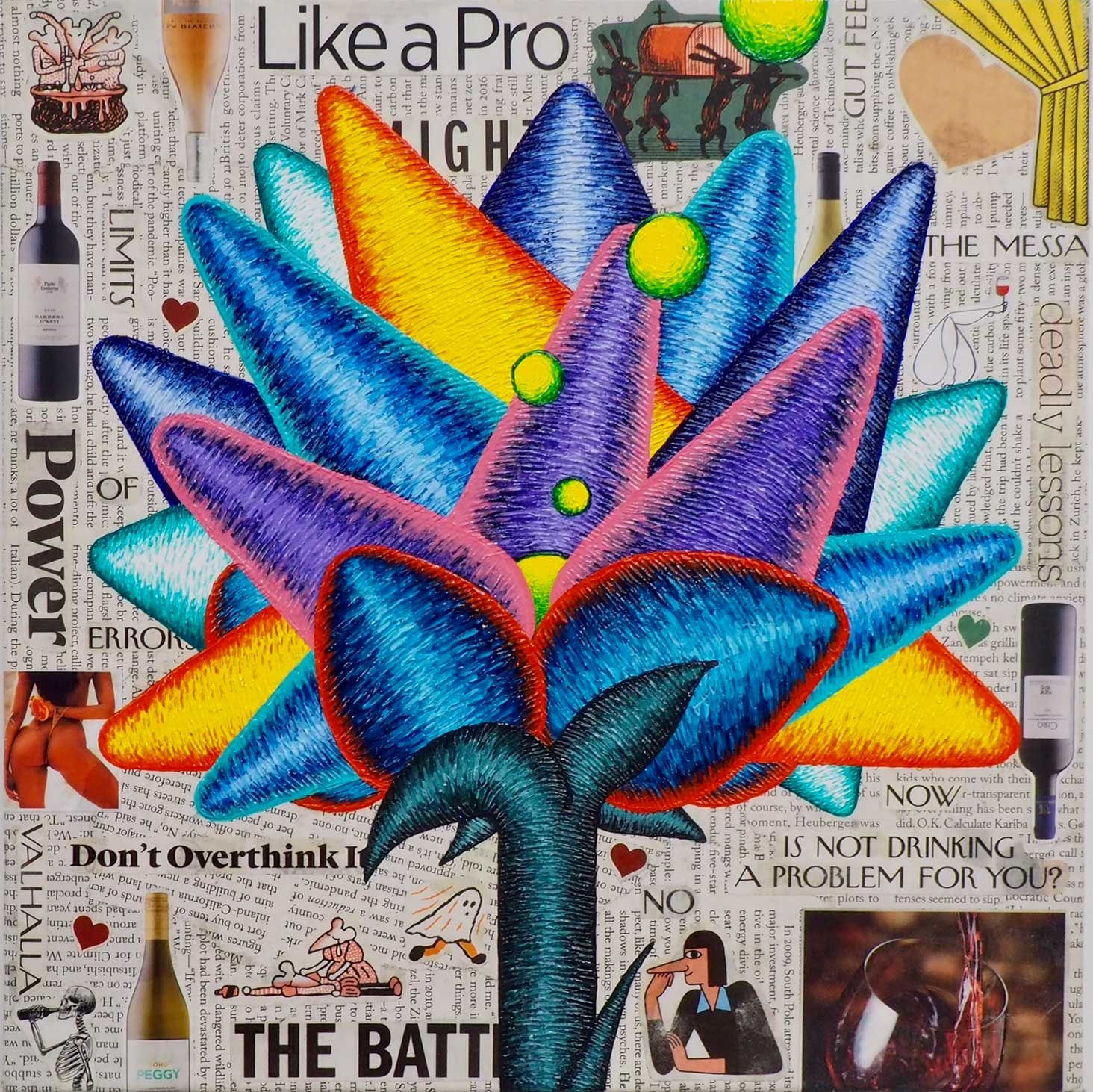 Christian Butterfield, Apology Flower #18, 2023