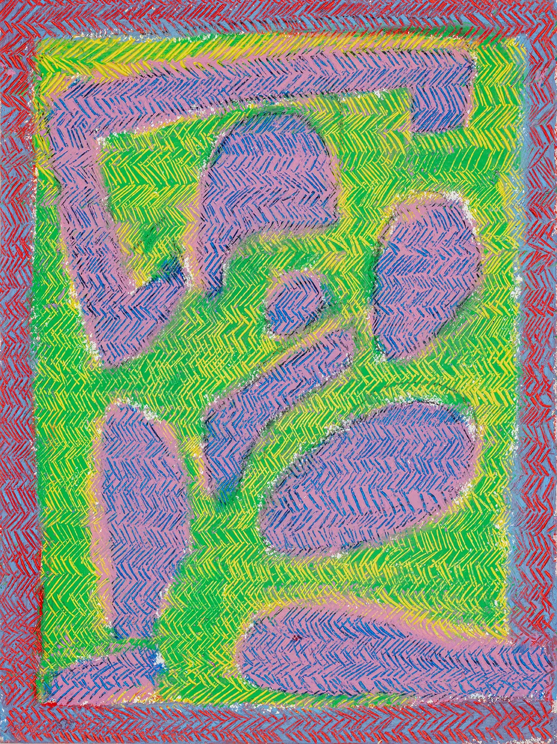 Virgil Baruchel, study for long hair don't care, 2022