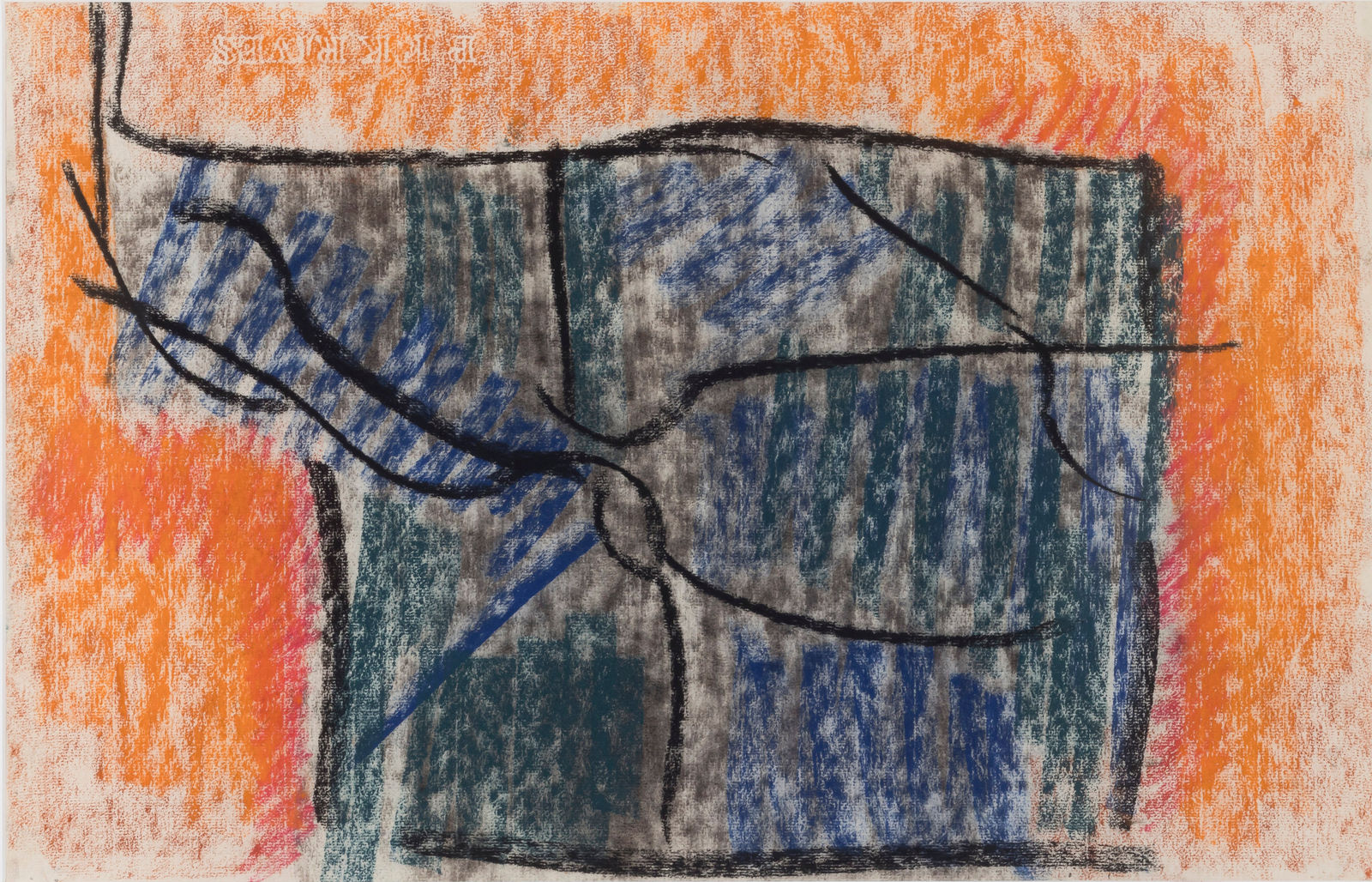 Jean Paul Riopelle, Sans titre, 1975