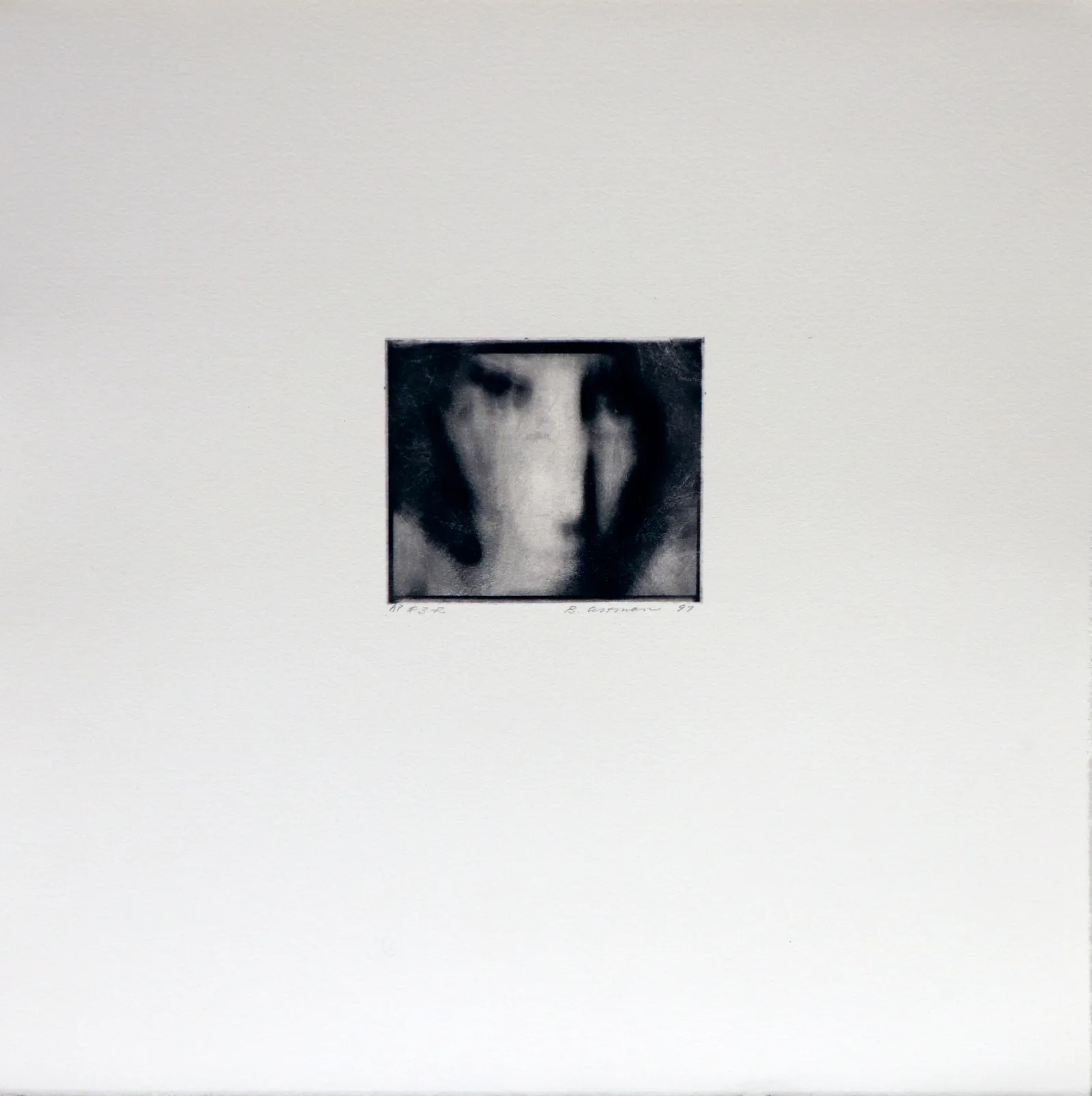 Barbara Astman, Scenes from a movie for one #3-R, 1997