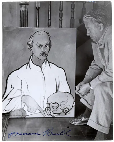 Germaine Krull, Une oeuvre tres recente de Picabia, (A recent painting by Picabia), c.1935