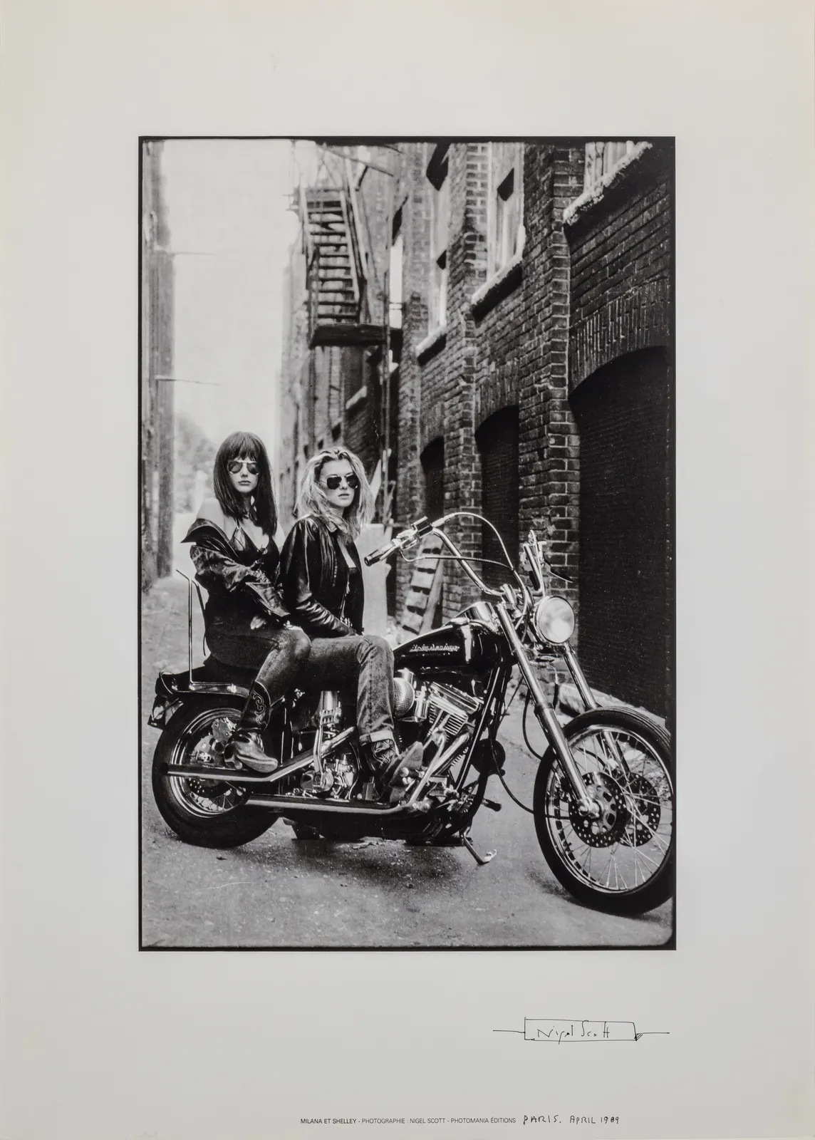 Nigel Scott, Milana et Shelley, 1989