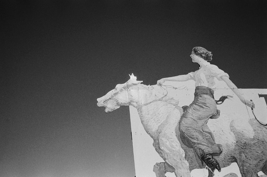 Burt Covit, Billboard, Joliet, Montana, 1996