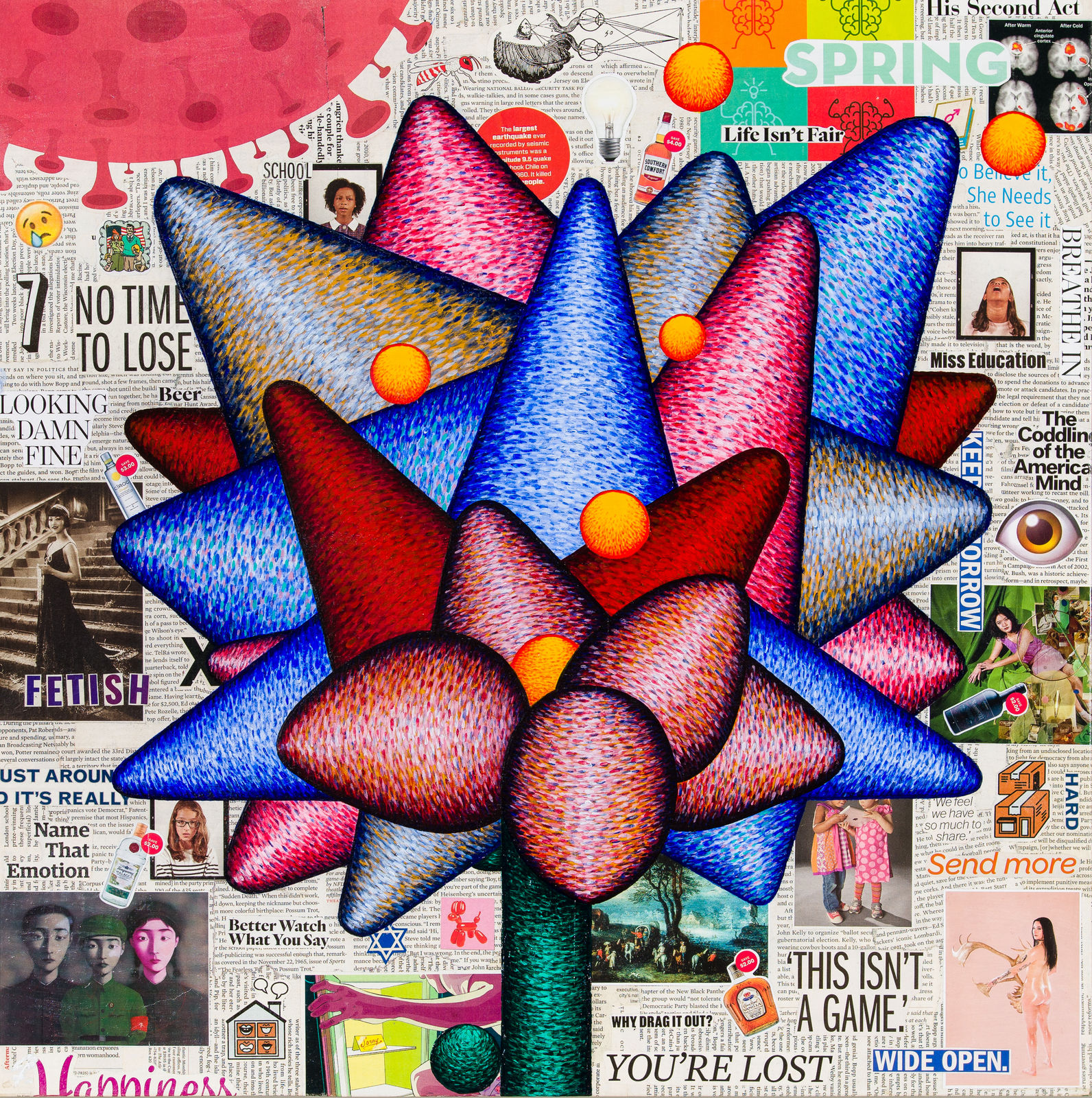Christian Butterfield, Apology Flower #7, 2021