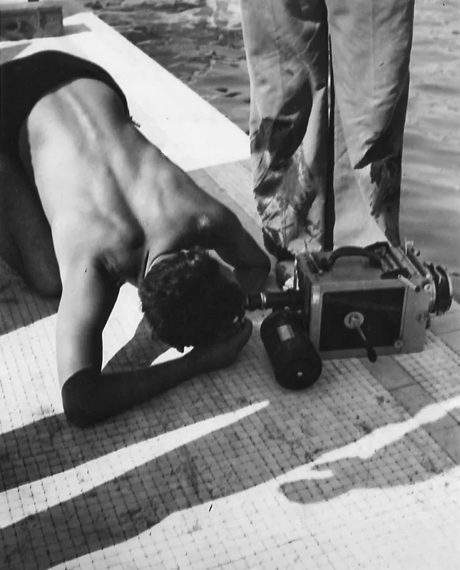 Germaine Krull, The Palm-Beach Pool in Cannes, c.1935