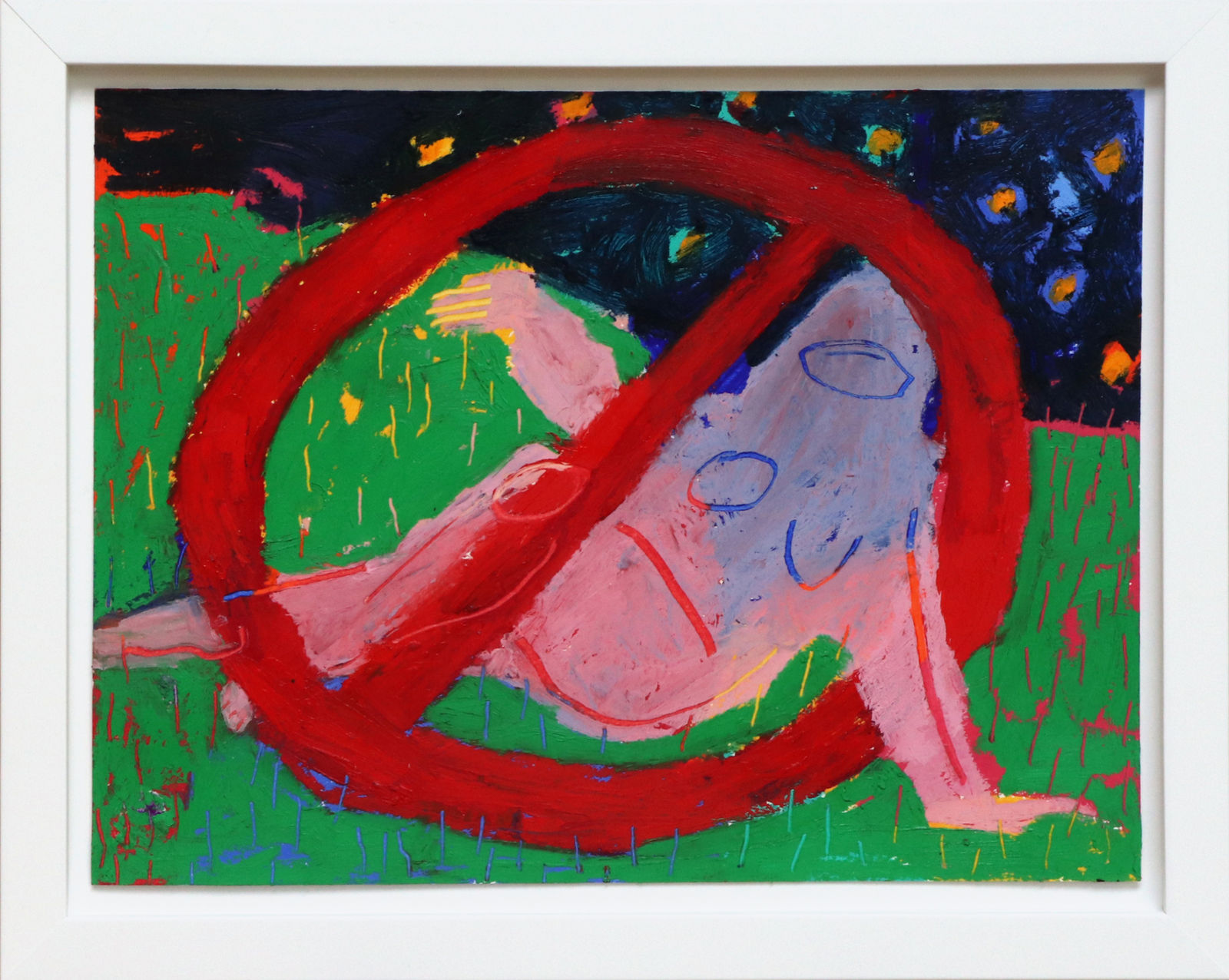 Virgil Baruchel, PELOUSE INTERDITE (forbidden grass), 2019