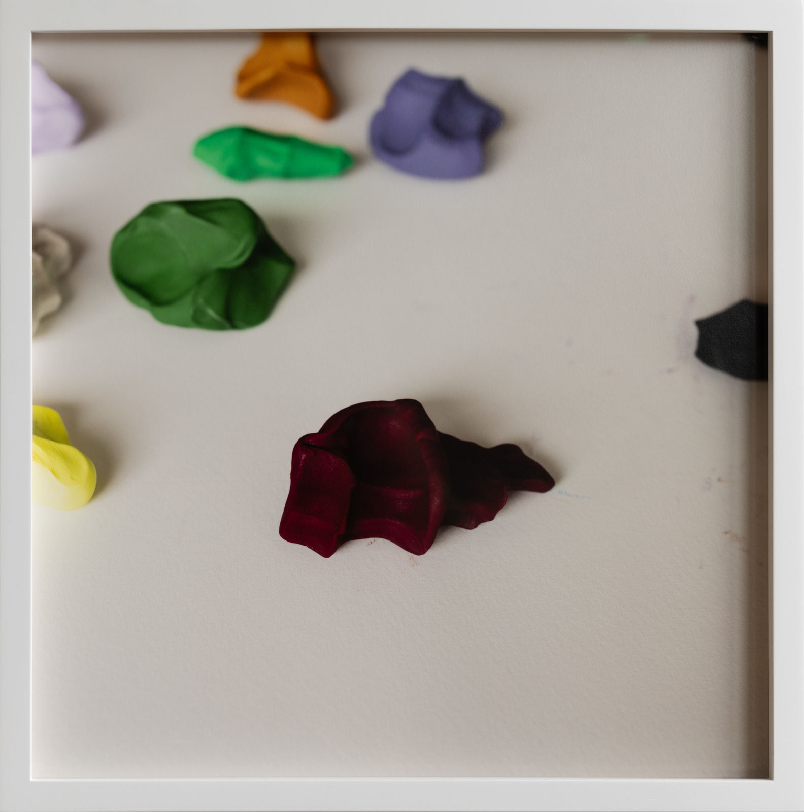 Michelle Forsyth, Multi-coloured Grips with Maroon, 2023