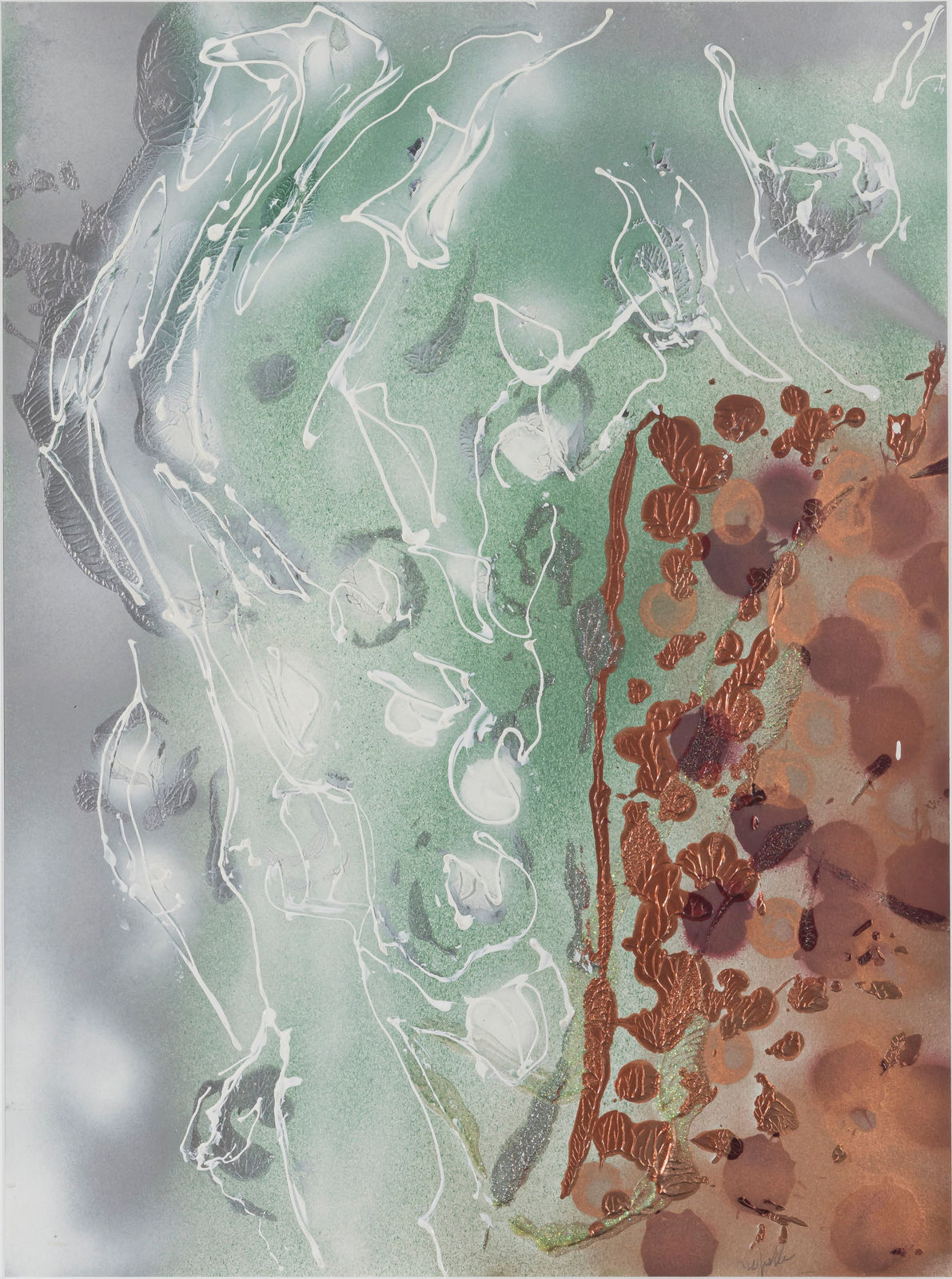 Jean Paul Riopelle, Sans titre, 1990