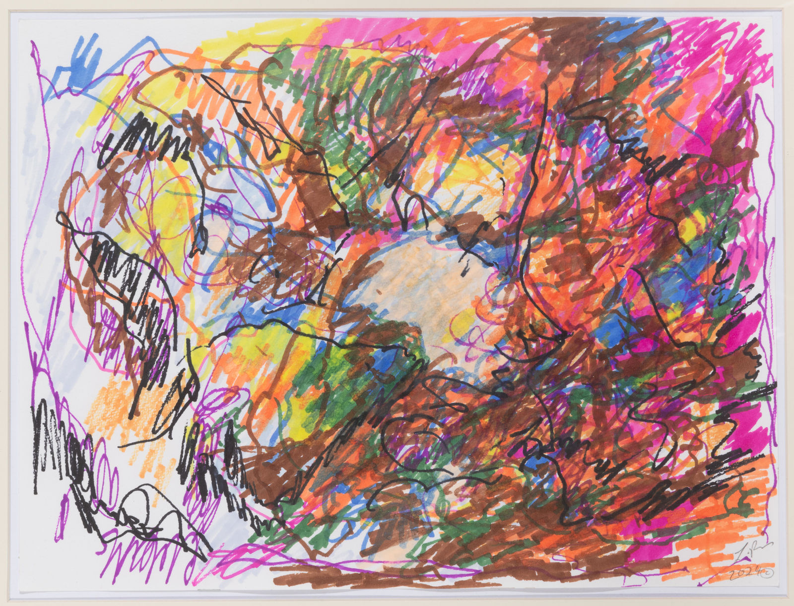 Larry Poons, Untitled , 2024