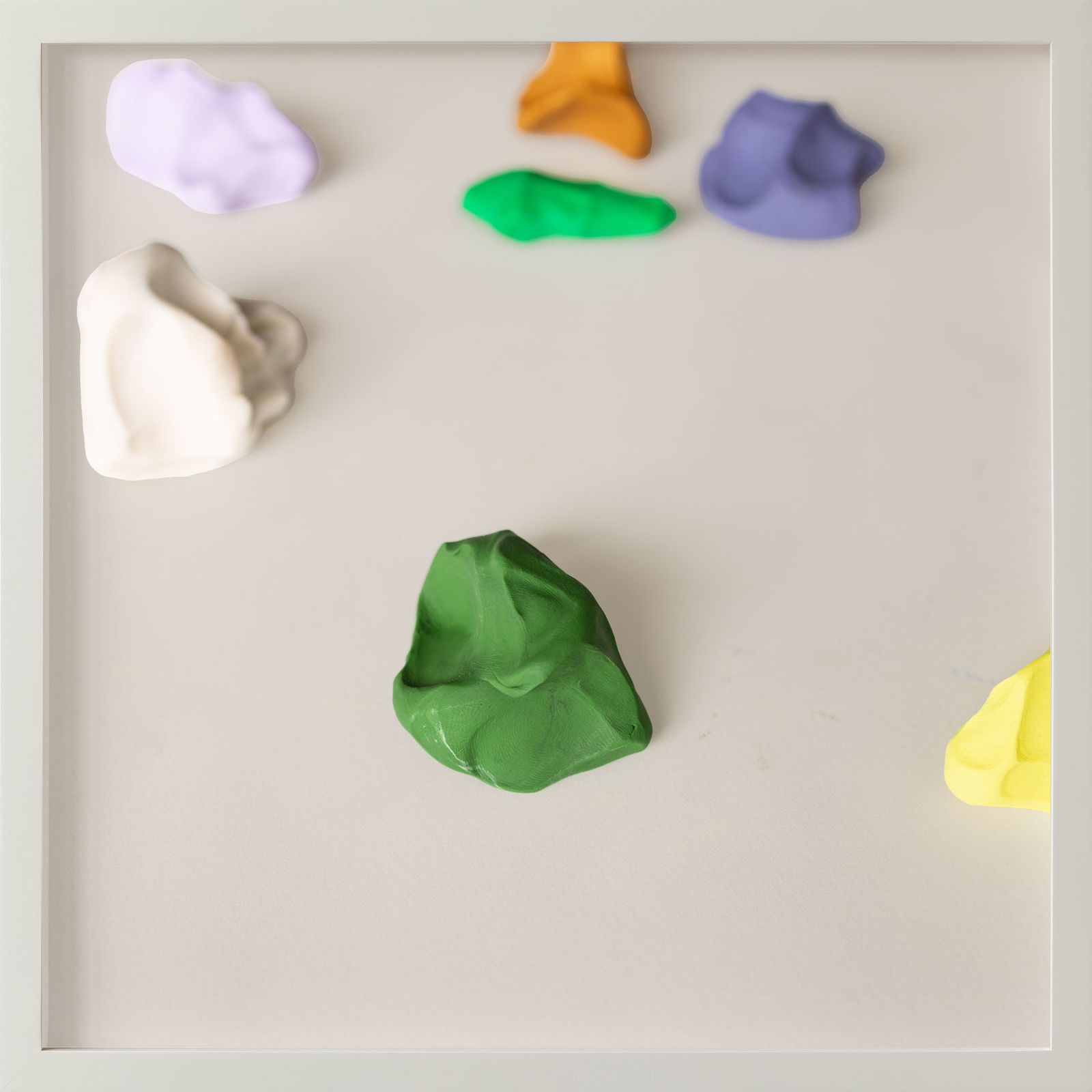 Michelle Forsyth, Multi-coloured Grips with Green, 2023