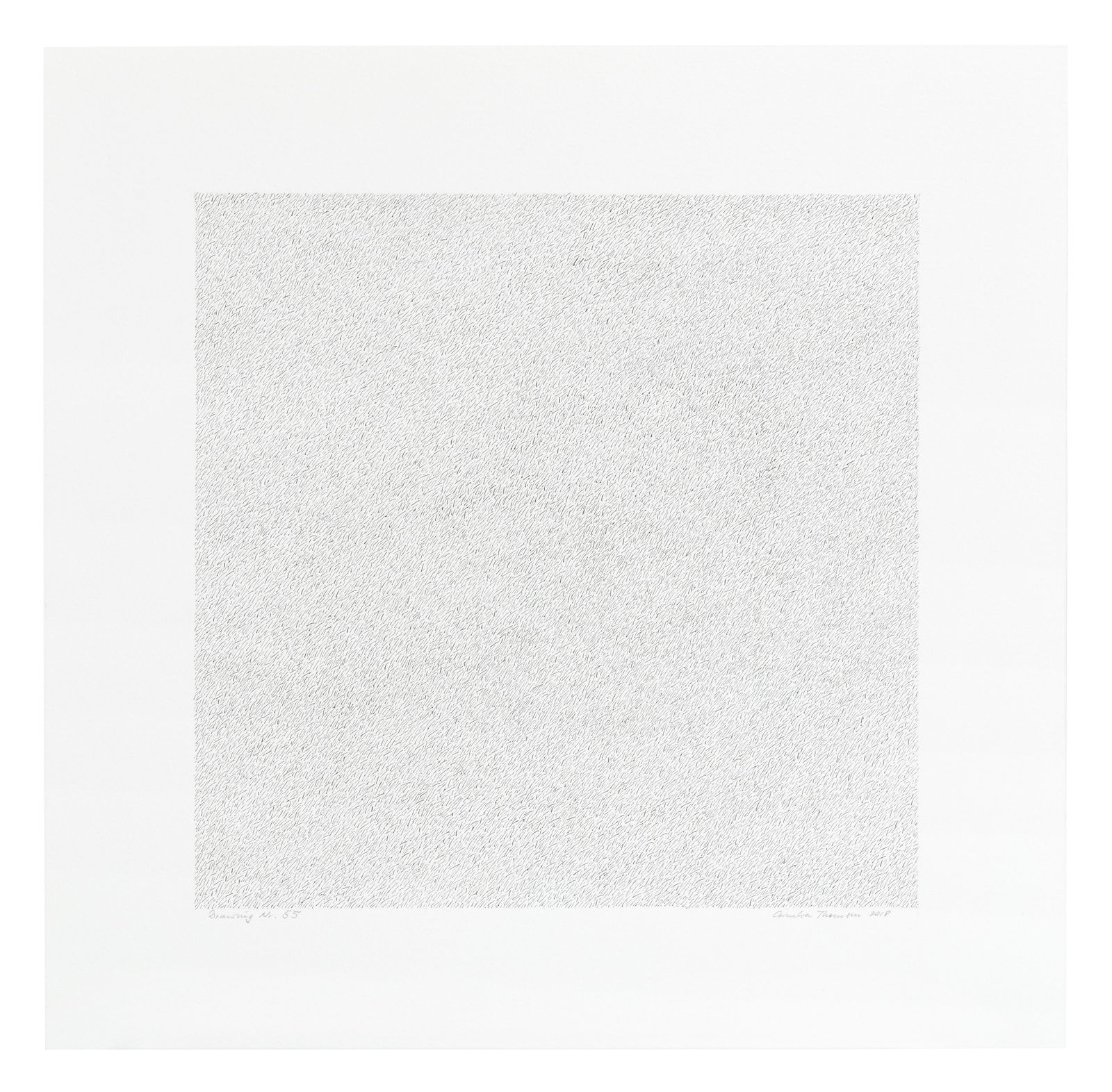 Cornelia Thomsen, Drawing Nr. 55, 2018