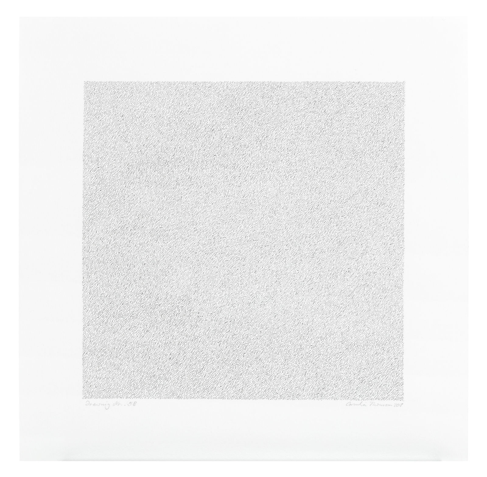 Cornelia Thomsen, Drawing Nr. 58, 2018