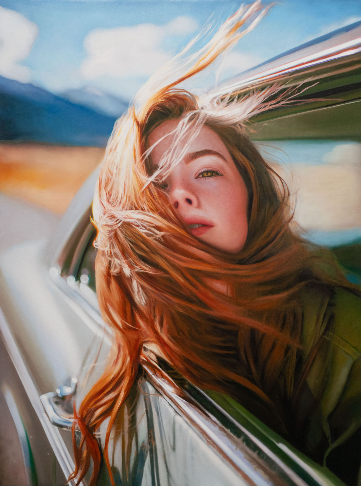 Yigal Ozeri, Sun Tangle , 2026