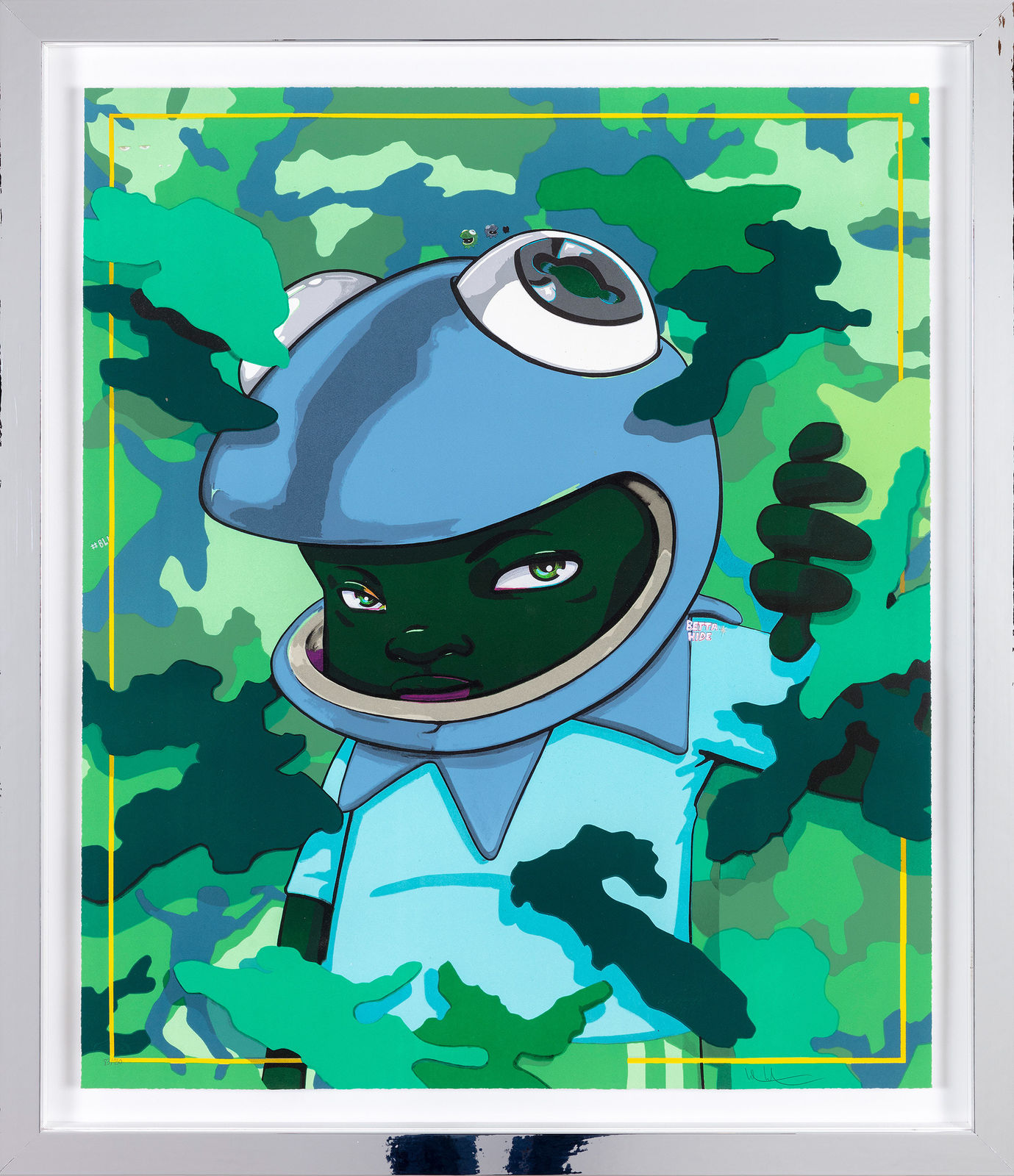 Hebru Brantley, Into the Wild, 2021