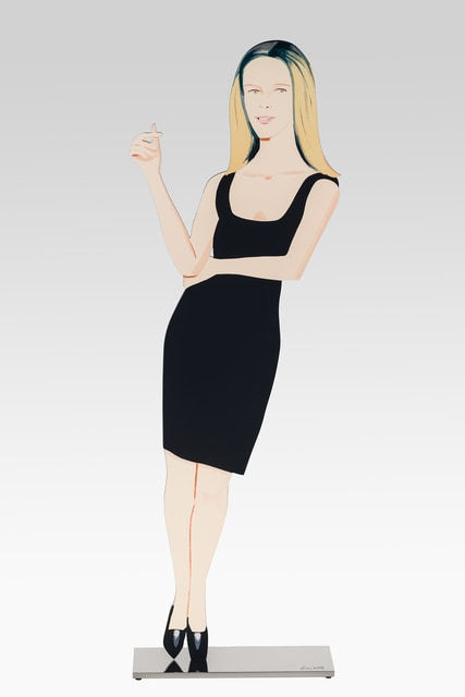 Alex Katz, Black Dress; Yvonne, 2018