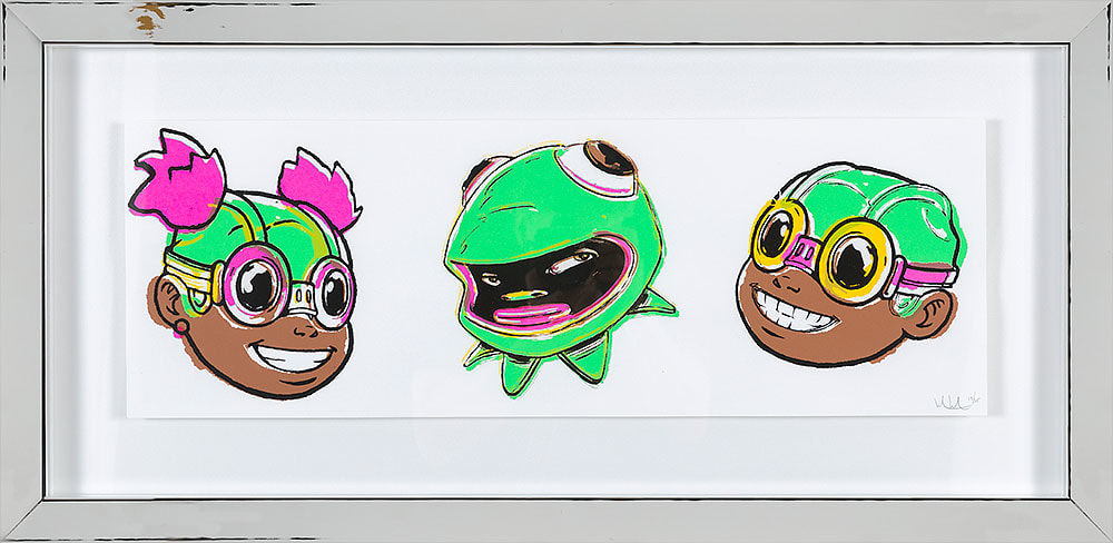 Hebru Brantley, Deluxe 'Editions' Print, 2021