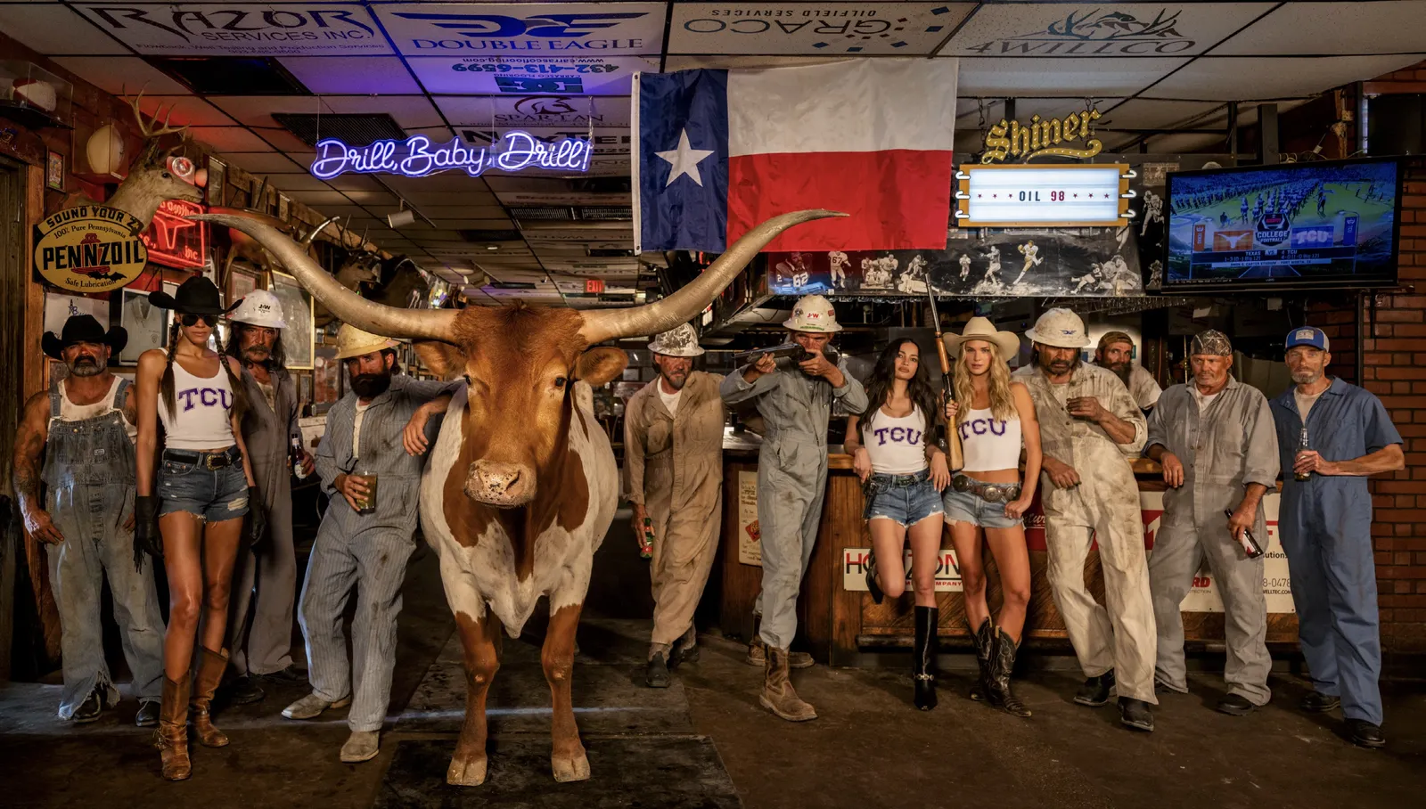 David Yarrow, The Horned Frogs