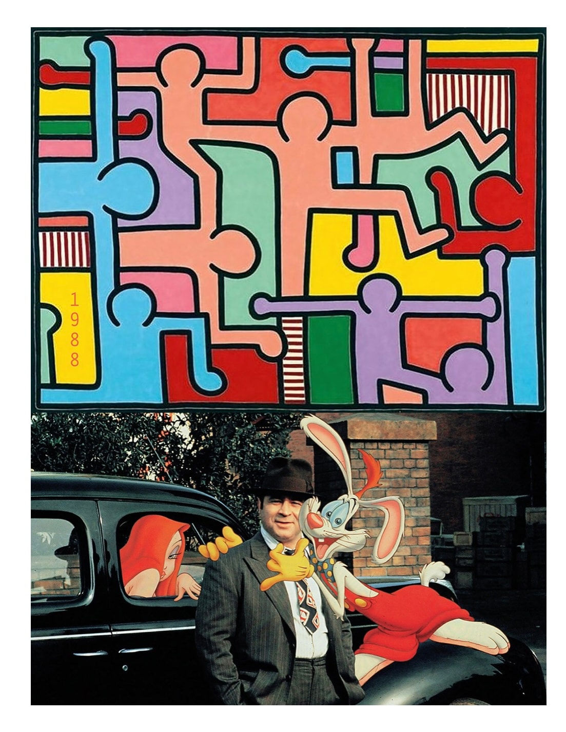 Bonnie Lautenberg, 1988: Who Framed Roger Rabbit and Keith Haring