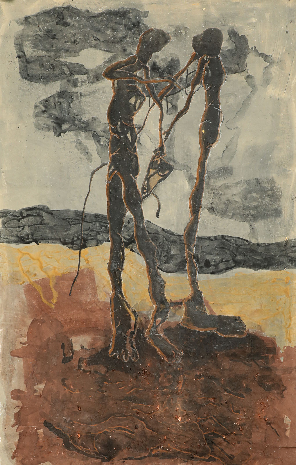 Amahiguere Dolo, Sans titre, 2018-2019