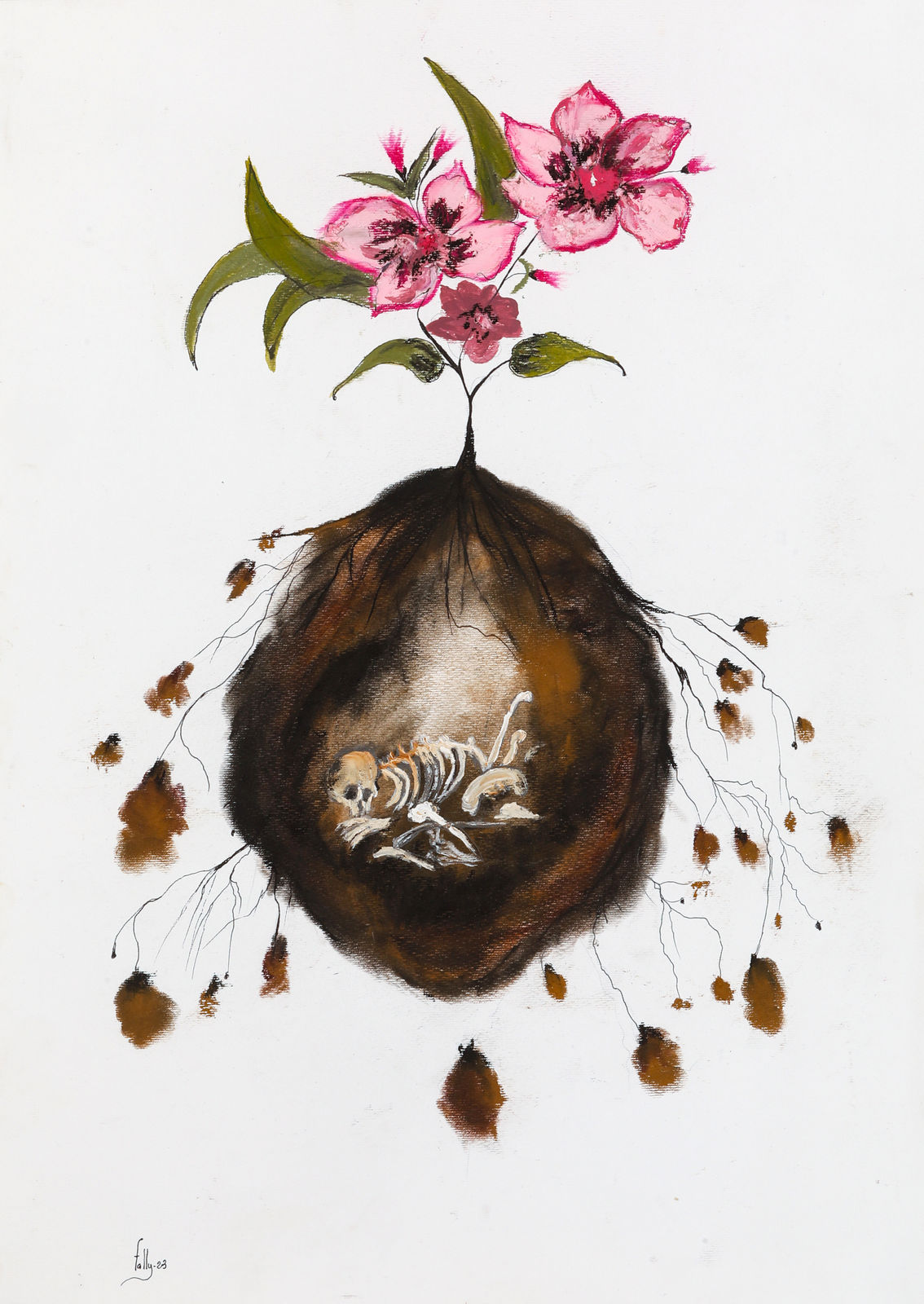 Fally Sène Sow, La recycleuse, 2023