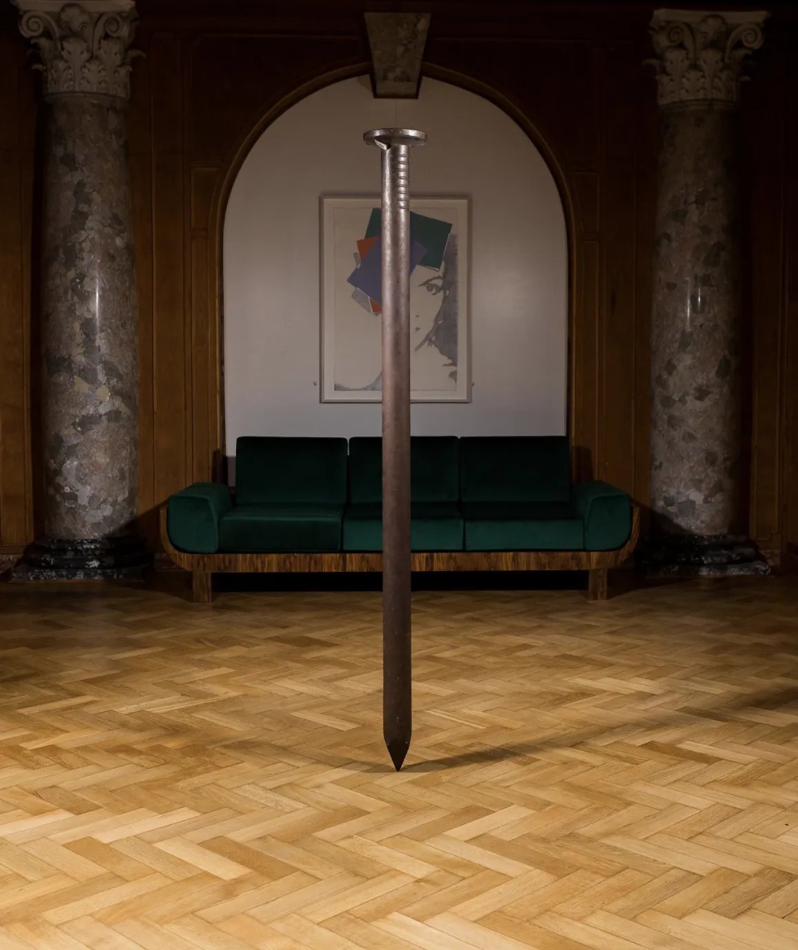 Günther Uecker, Nail, 1989