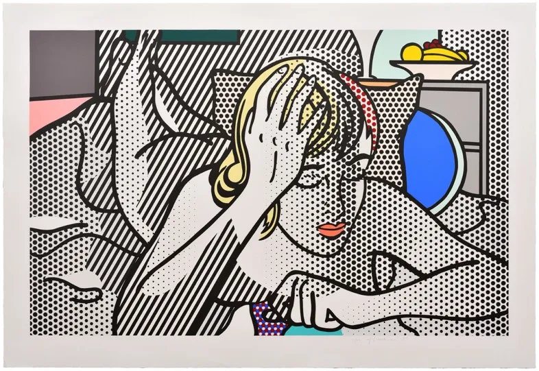 Roy Lichtenstein, Thinking Nude, 1994
