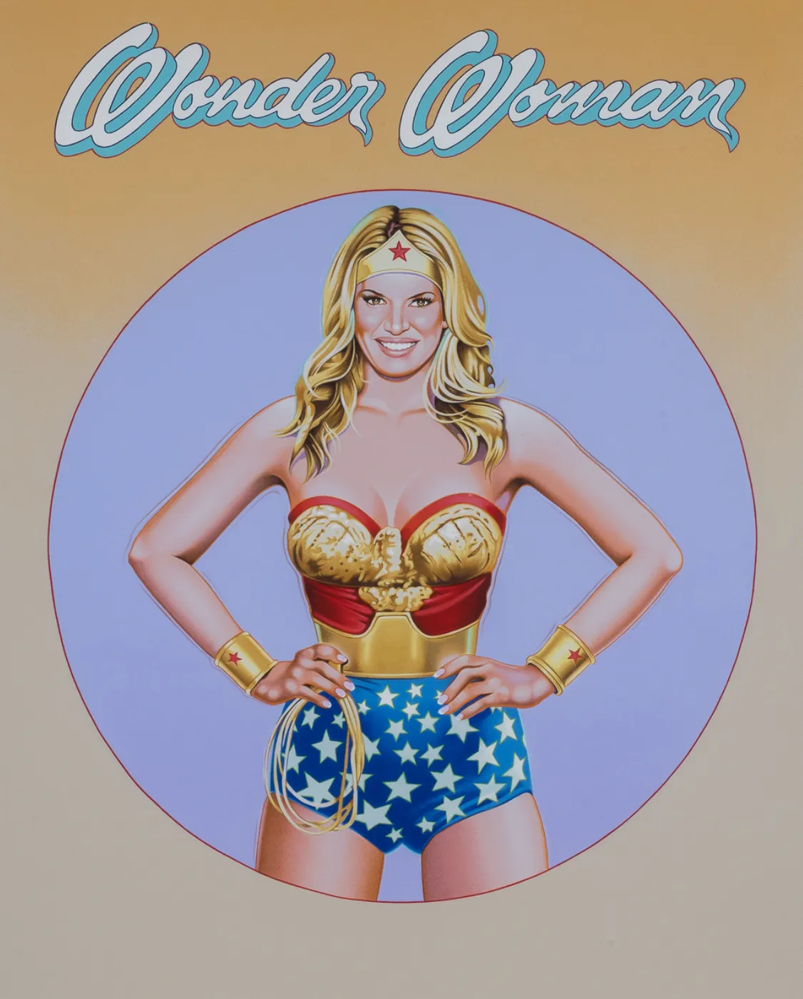 Mel Ramos, Wonderwoman, 2010