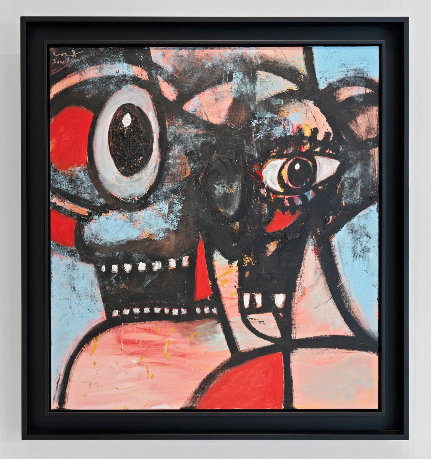 George Condo, Eyes Wide Open, 2022