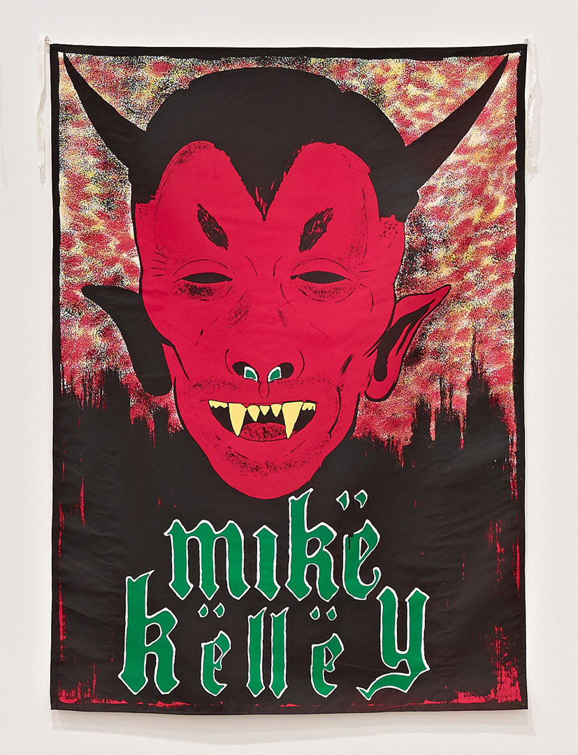 Mike Kelley, Satan's Nostrils From the series “Pansy Metal/Clovered Hoof”, 1989