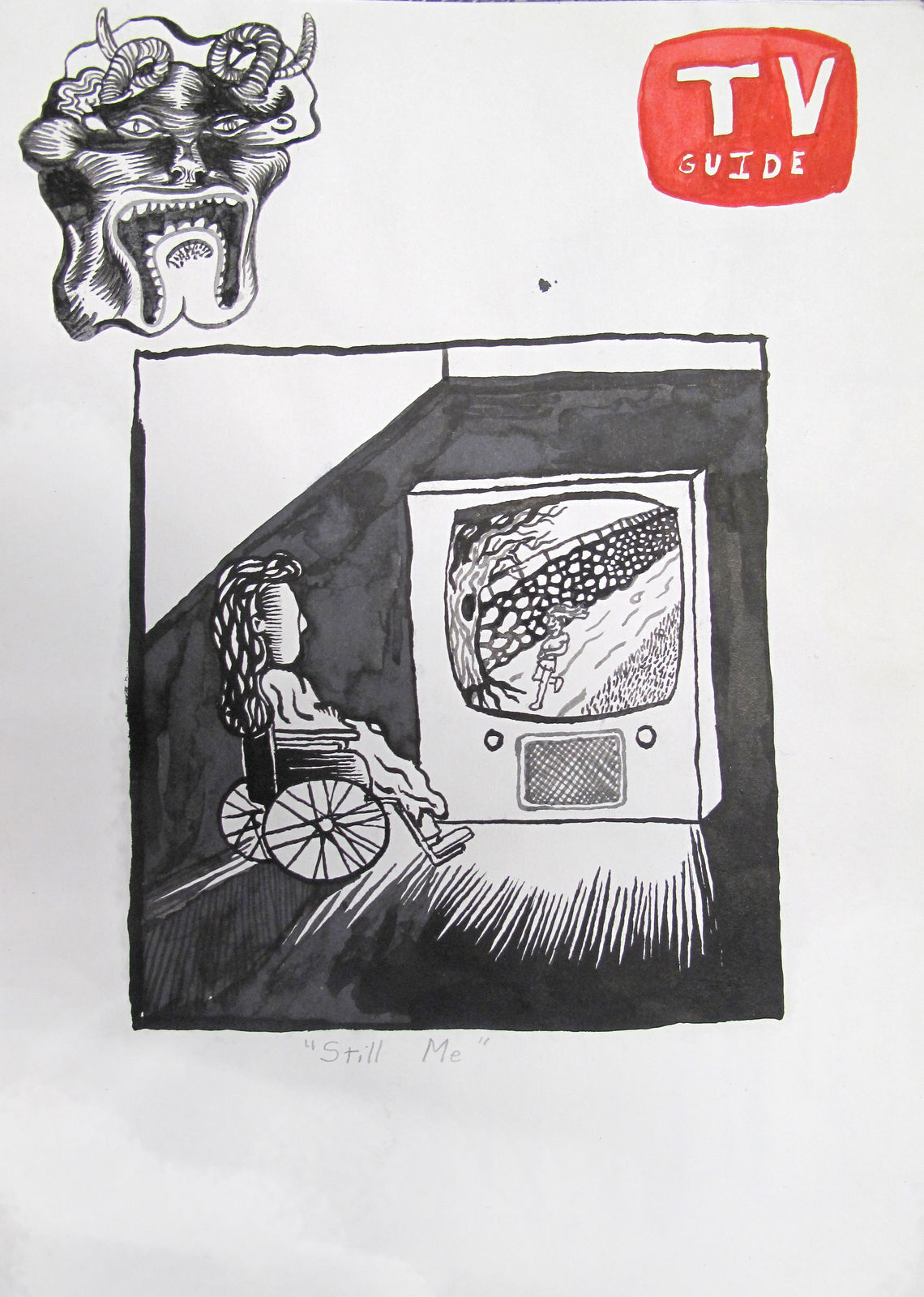 Justin Lieberman, Untitled (TV Guide), 2003