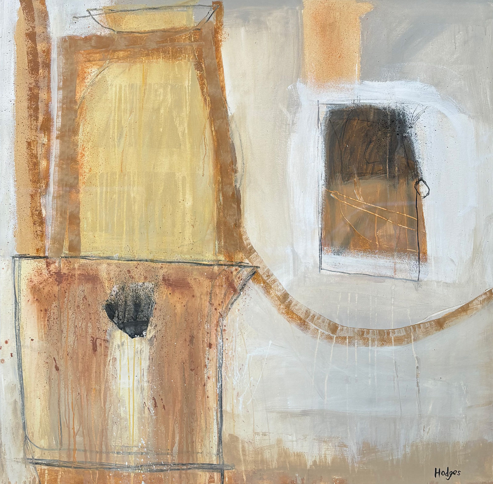 Felice Hodges, Assembly with Yellow, No. 2 (London Gallery)