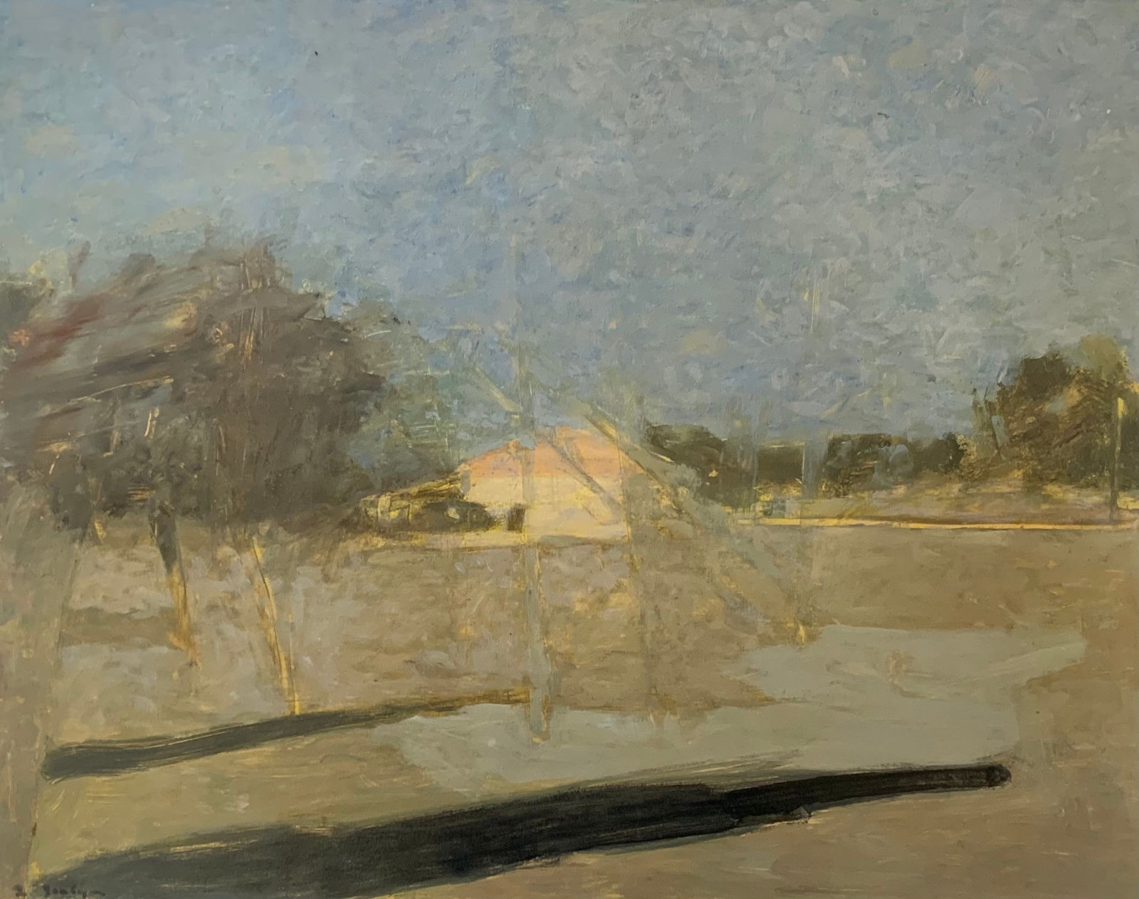 Antoine de La Boulaye, Saint Pons de Mauchiens I, Languedoc (Mounted) (London Gallery)