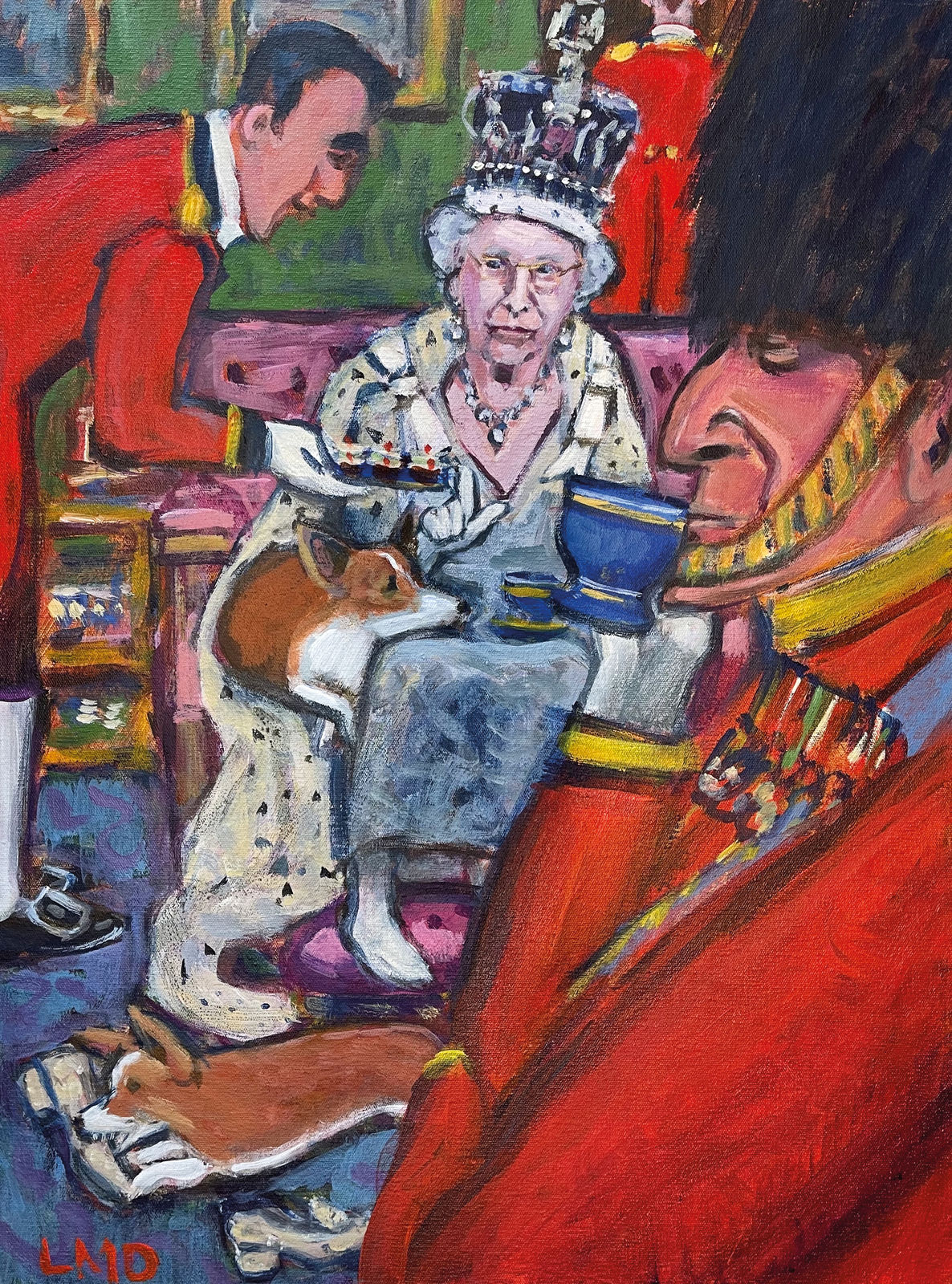 Lucy Dickens, Tea Time at Buckingham Palace