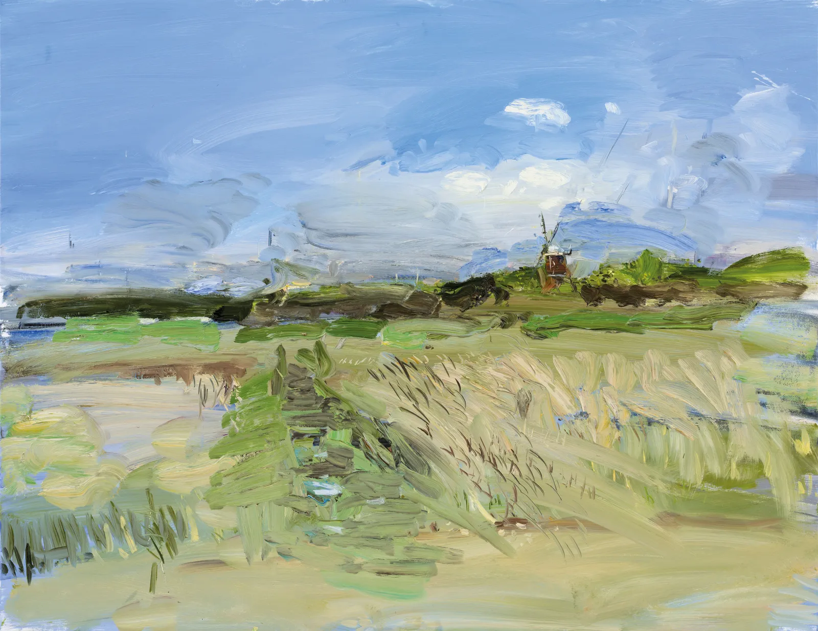 Richard Colson, Cley Mill and Fields