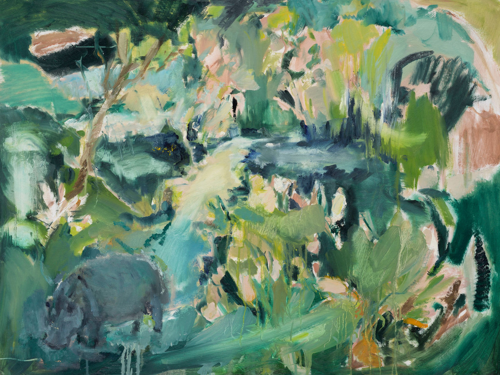 Jemma Powell, Hippo in Meru (London Gallery)