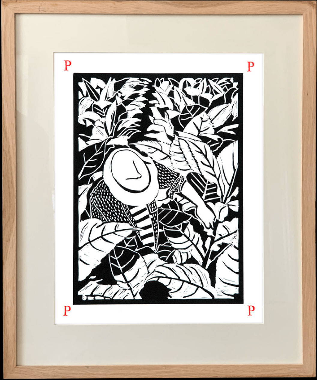 Dione Verulam, p is for picking (Unframed)